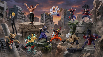 Banpresto premium anime collectible figures from Naruto, One Piece, My Hero Academia and Jujutsu Kaisen