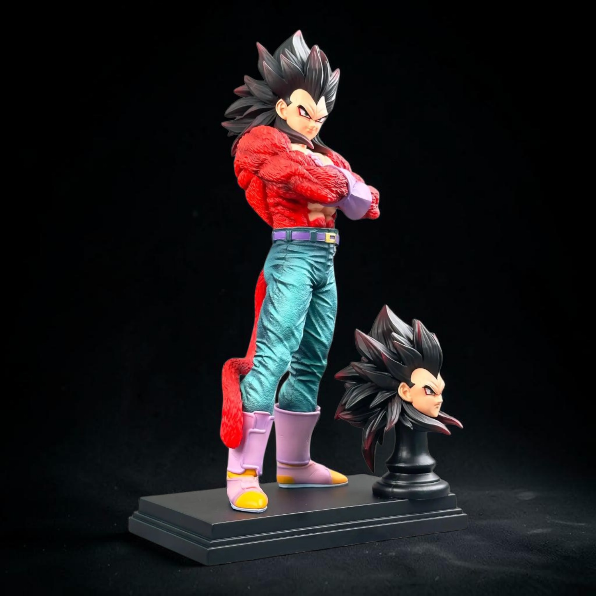 Super Saiyan 4 Vegeta Power Stance Premium Statue – Dragon Ball
