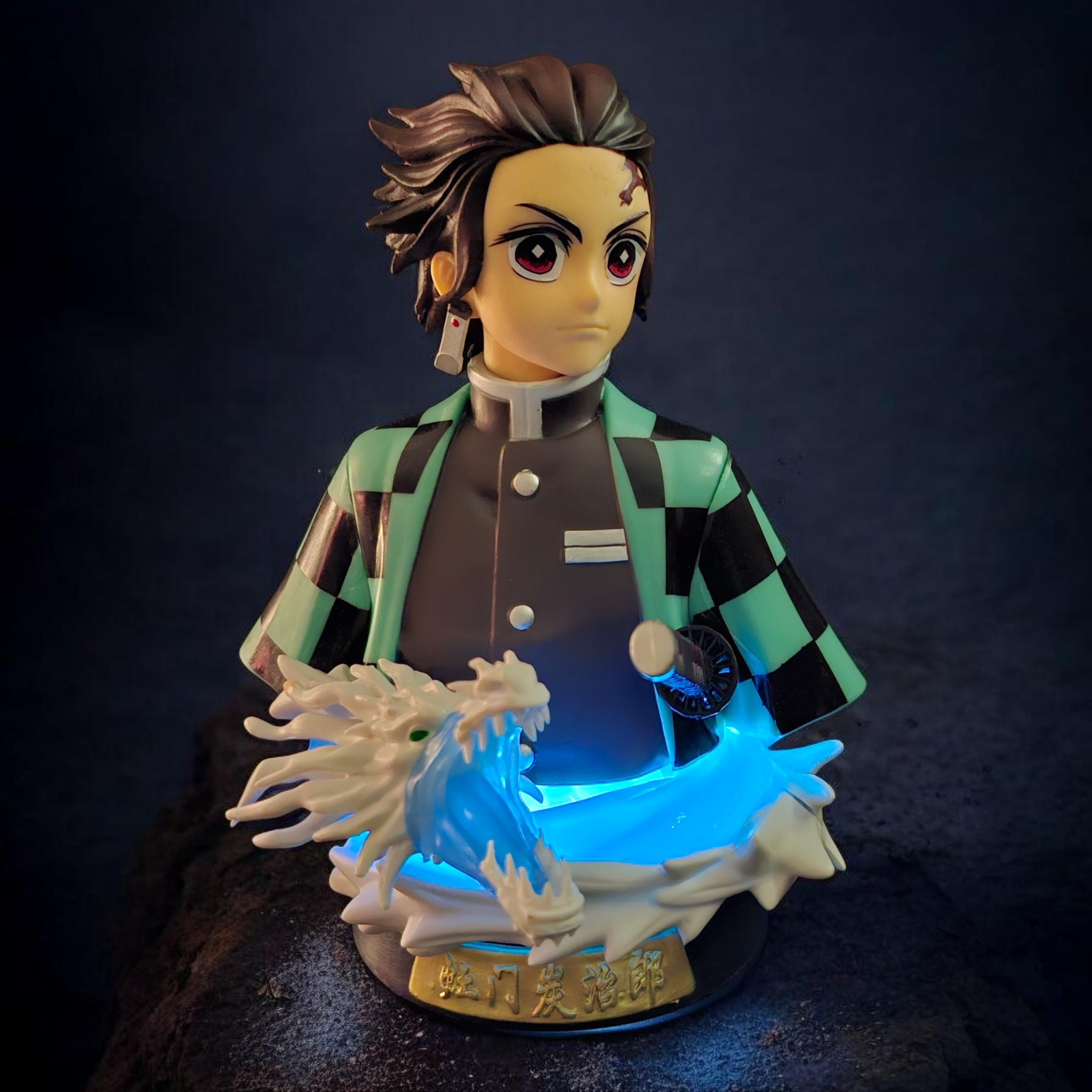 Tanjiro Kamado Water Breathing LED Action Figure | Demon Slayer Kimetsu no Yaiba Collectible