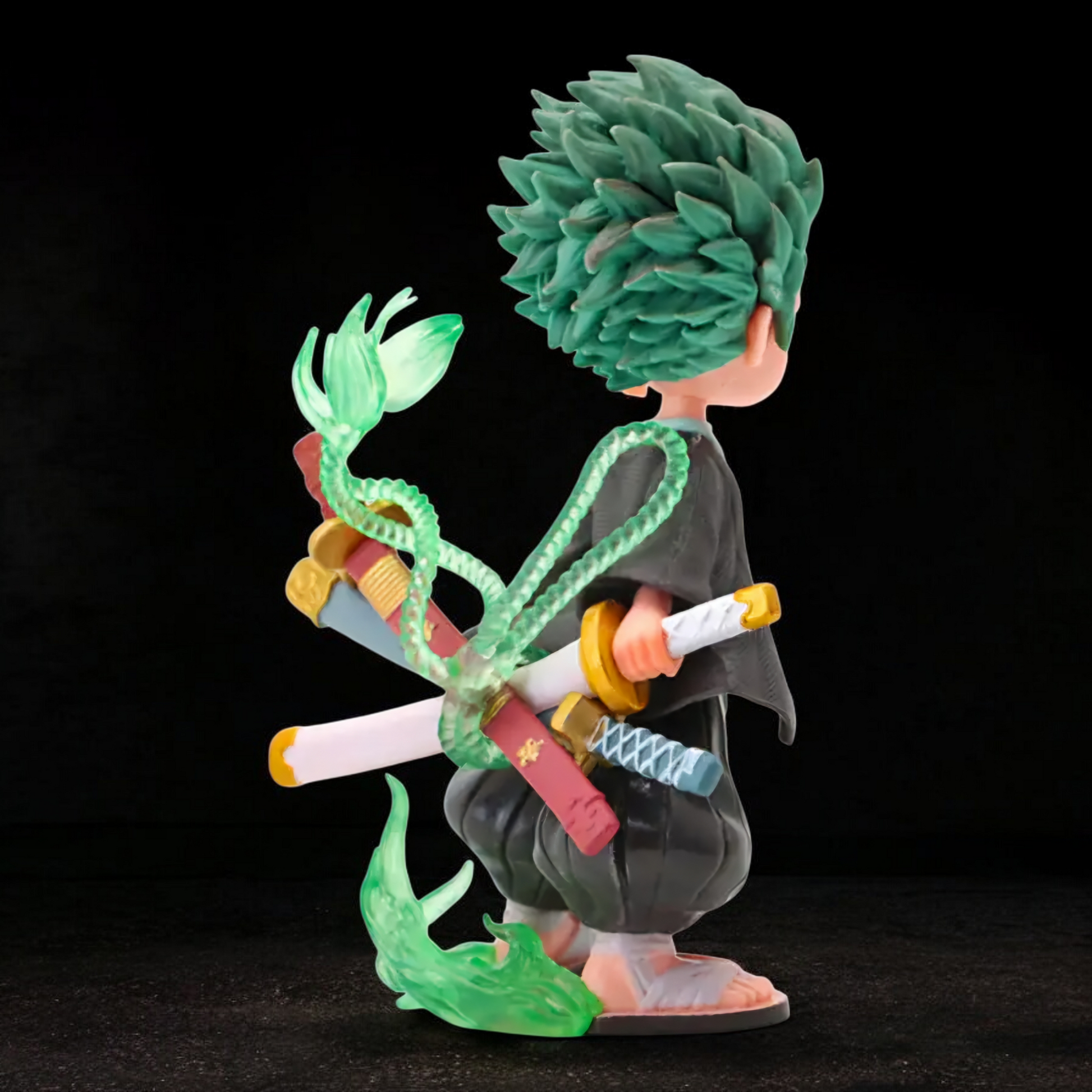 Roronoa Zoro Figure | One Piece | Chibi Samurai Style