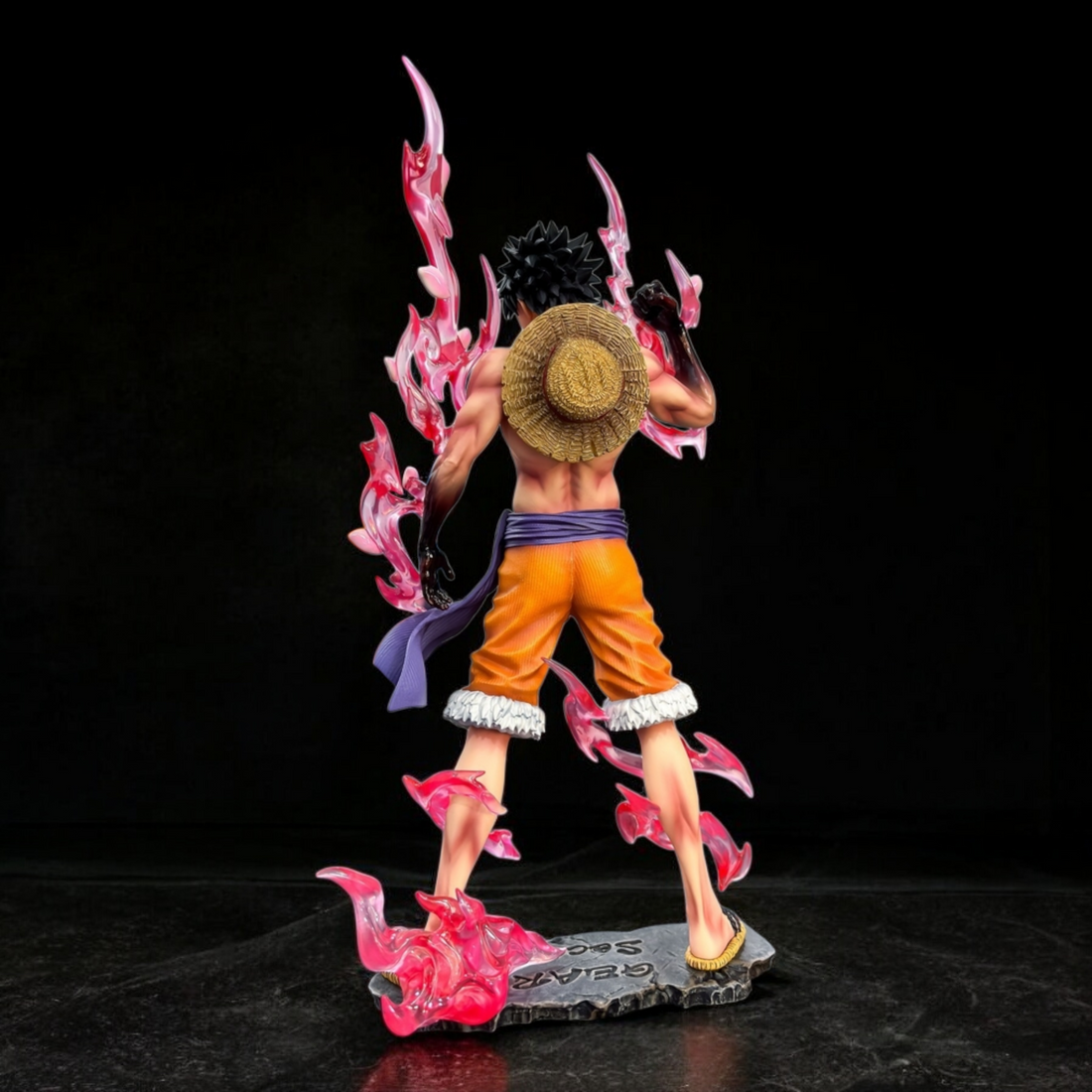 Monkey D. Luffy Gear 2 Power-Up Pose Action Figure | One Piece Anime High-Intensity Collectible