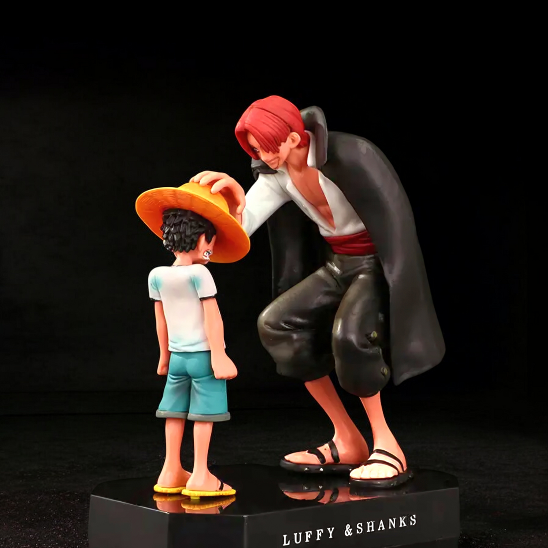 Luffy & Shanks Figure | One Piece | Iconic Straw Hat Promise Scene