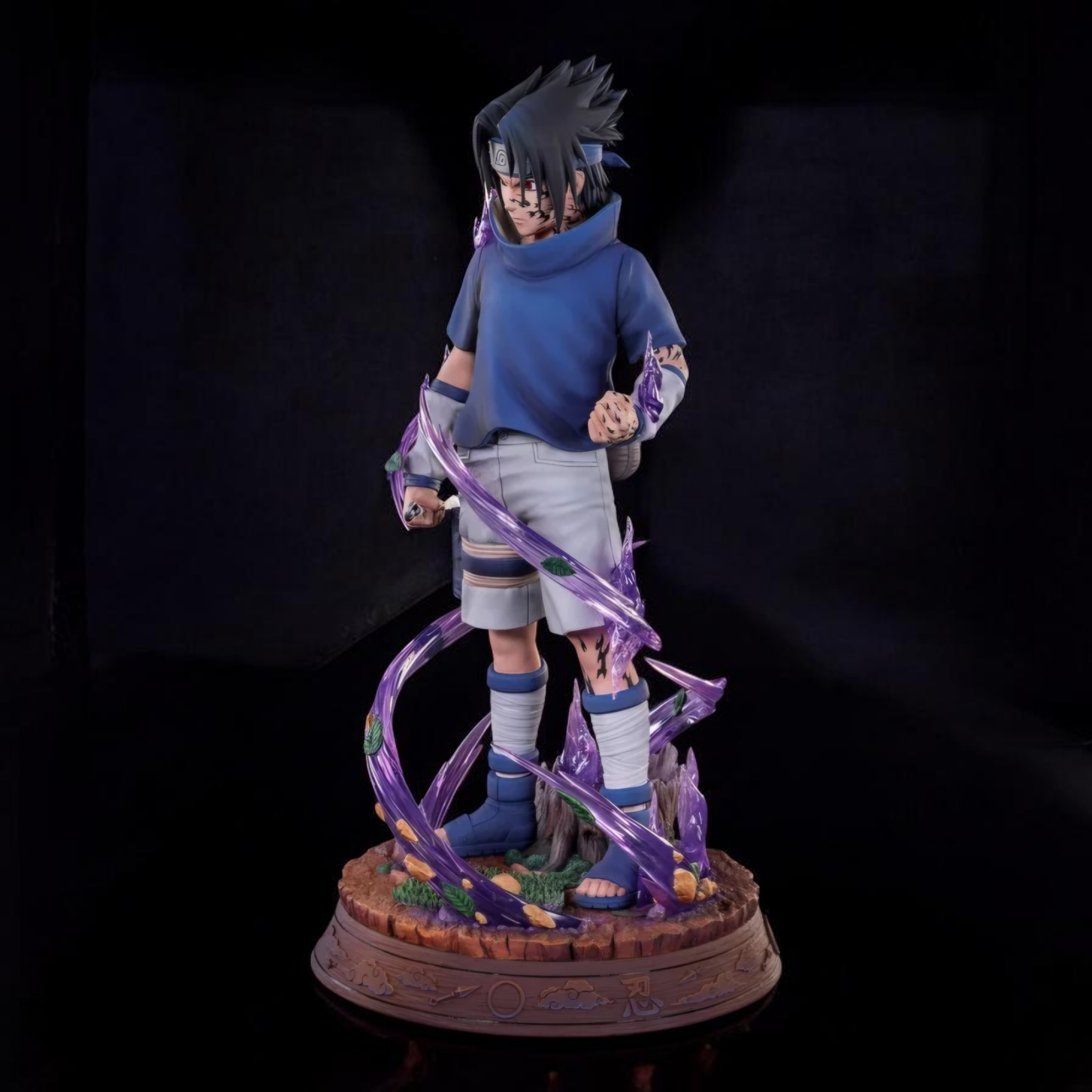 Sasuke Uchiha Curse Mark Awakening Naruto Anime Figure