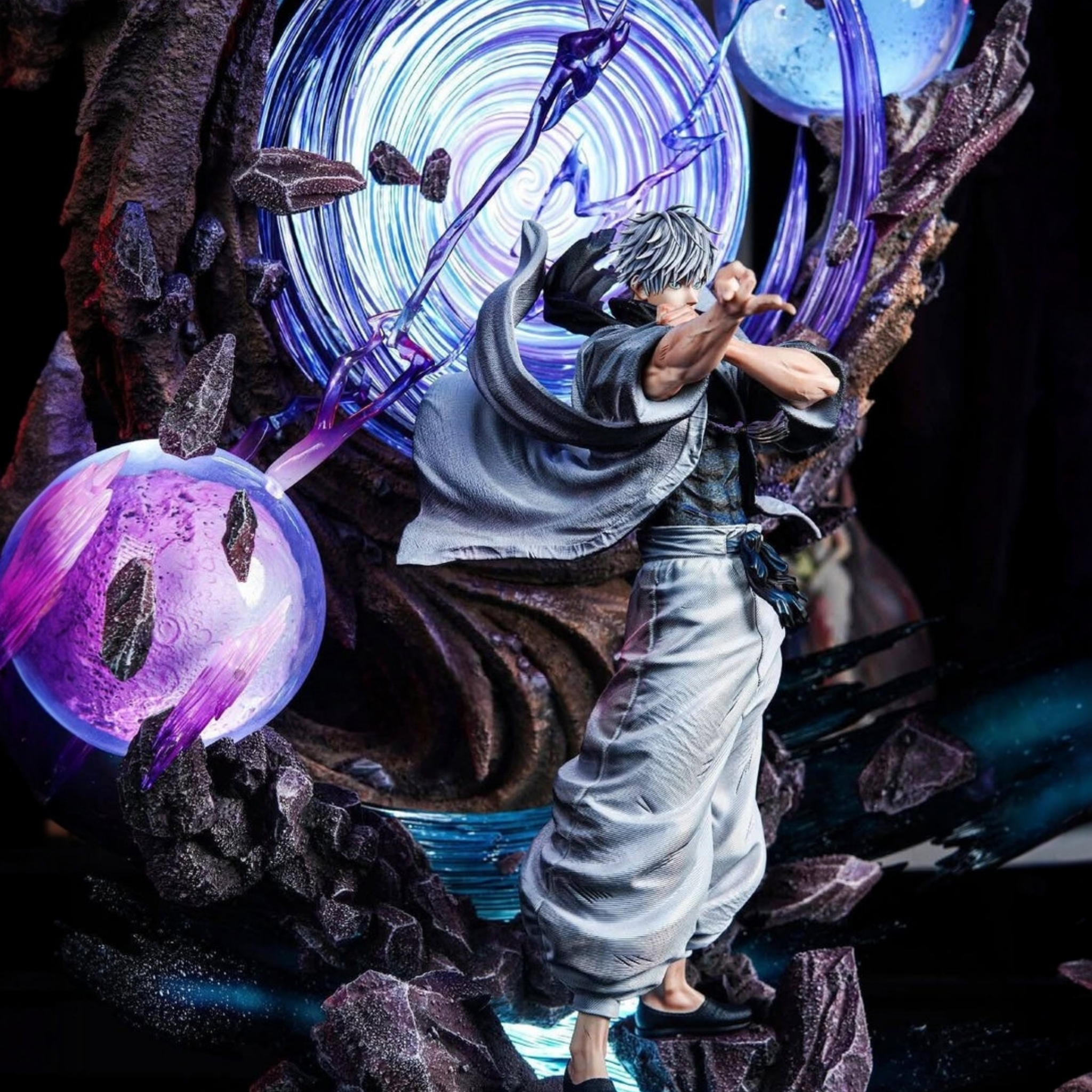 Gojo Satoru Shinjuku Demon Realm Battle Full Version Resin Statue | Jujutsu Kaisen S01 ZanyJoke × Temple Studio 1/6 Scale [Limited]