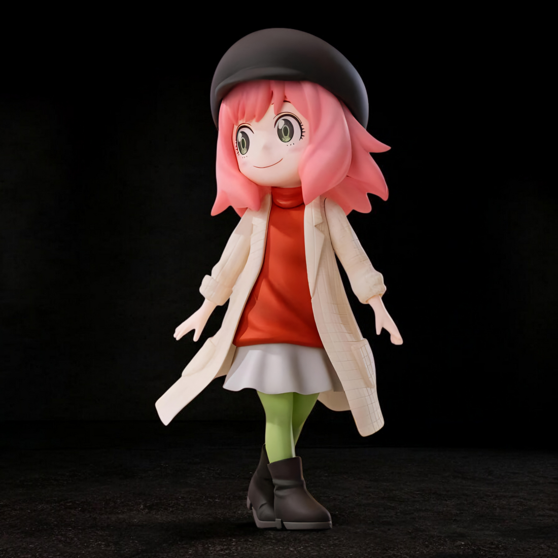 Anya Forger Casual Outfit Statue | Spy×Family Premium Anime Collectible