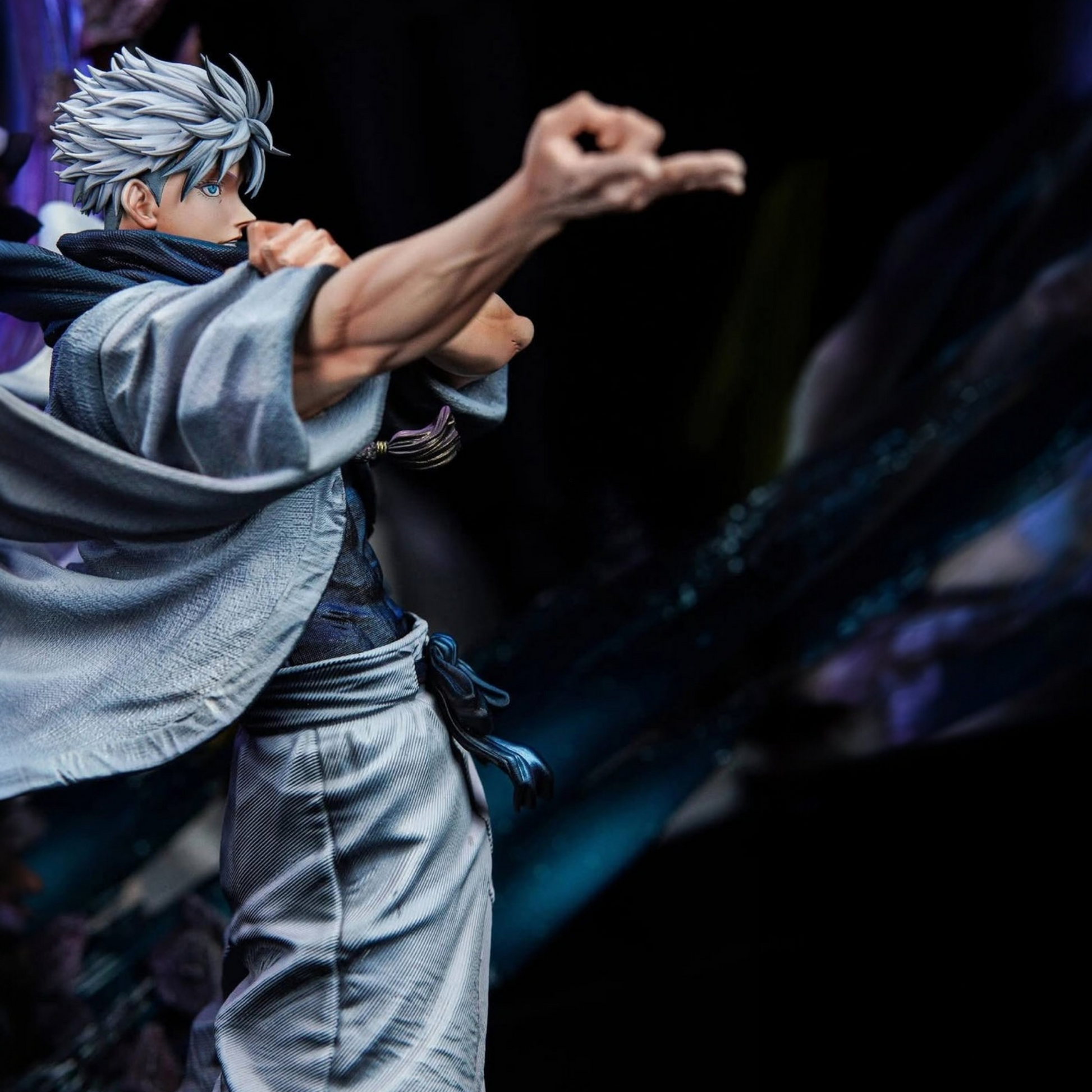 Gojo Satoru Shinjuku Demon Realm Battle Full Version Resin Statue | Jujutsu Kaisen S01 ZanyJoke × Temple Studio 1/6 Scale [Limited]