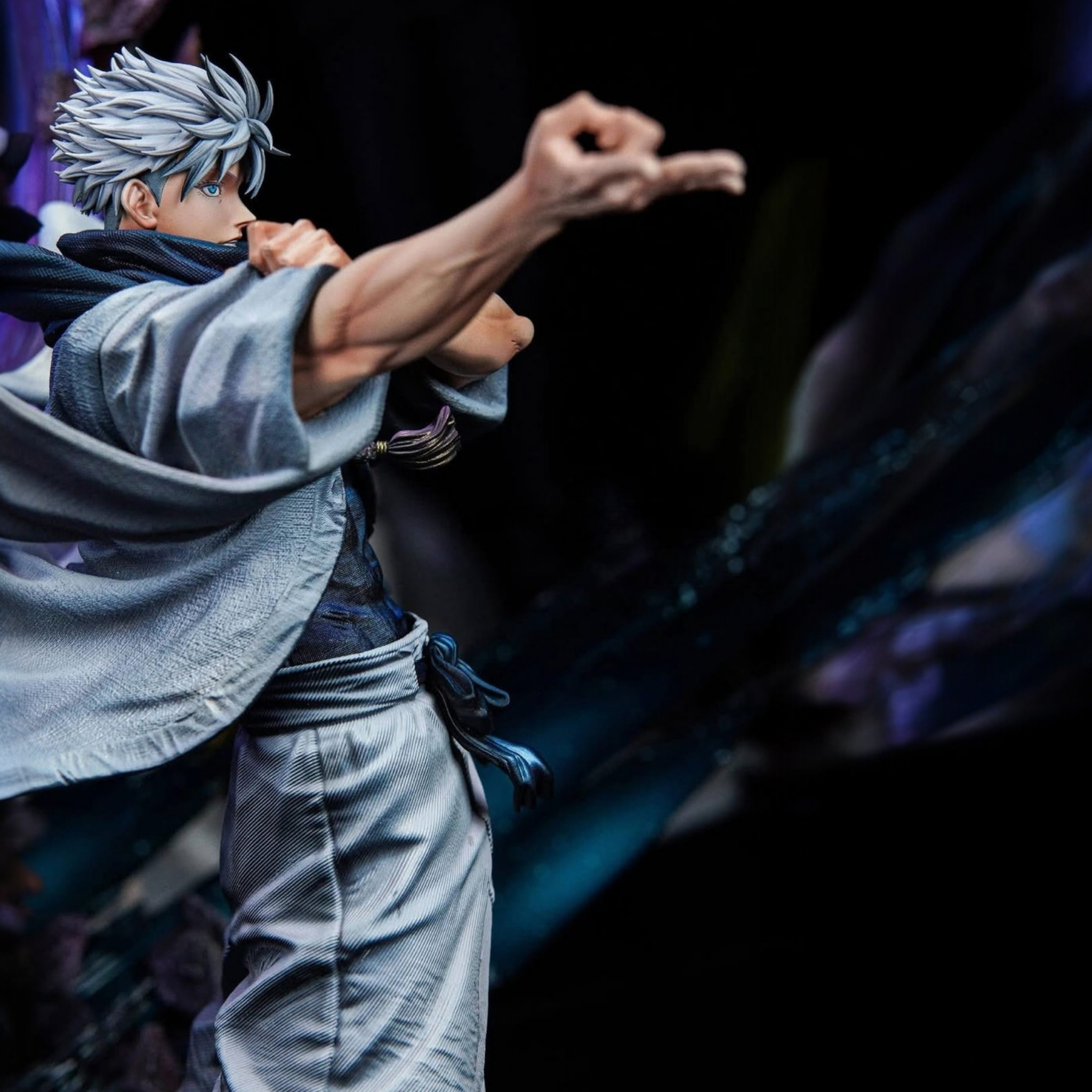 Gojo Satoru Shinjuku Demon Realm Battle Full Version Resin Statue | Jujutsu Kaisen S01 ZanyJoke × Temple Studio 1/6 Scale [Limited]