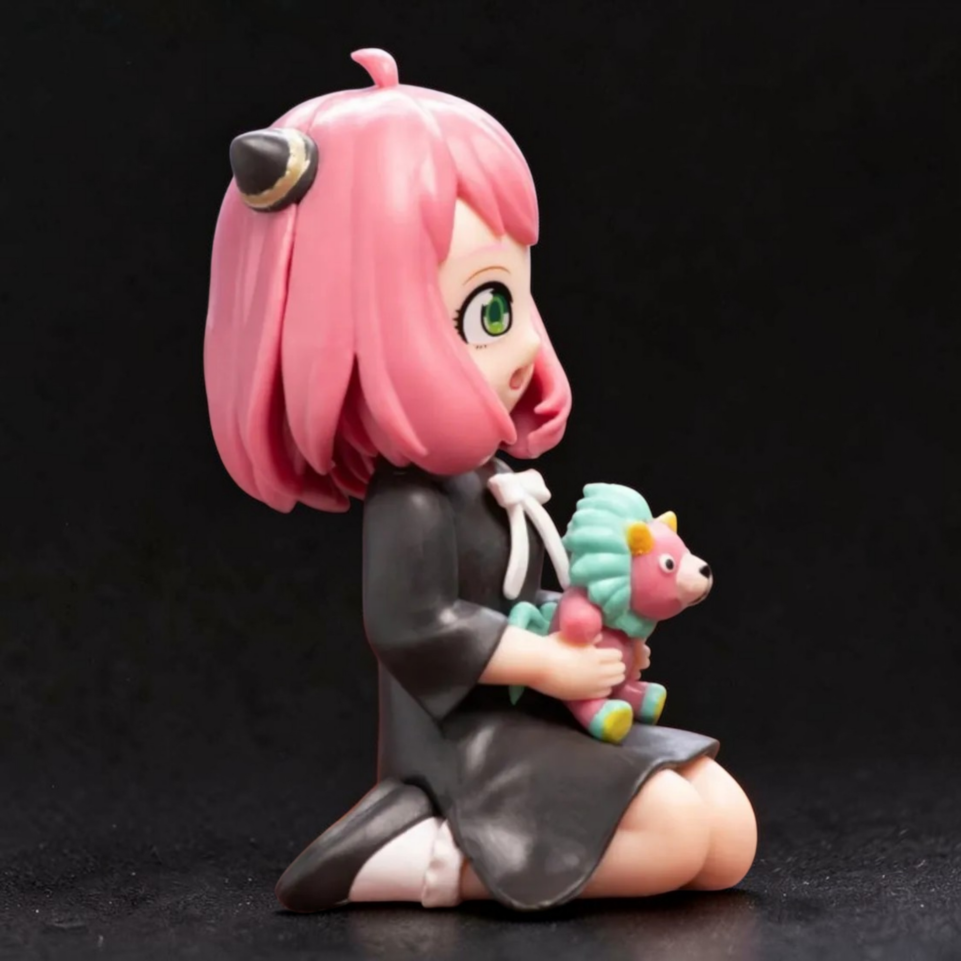 Anya Forger Cute Sitting Pose Spy x Family Anime Collectible Figure