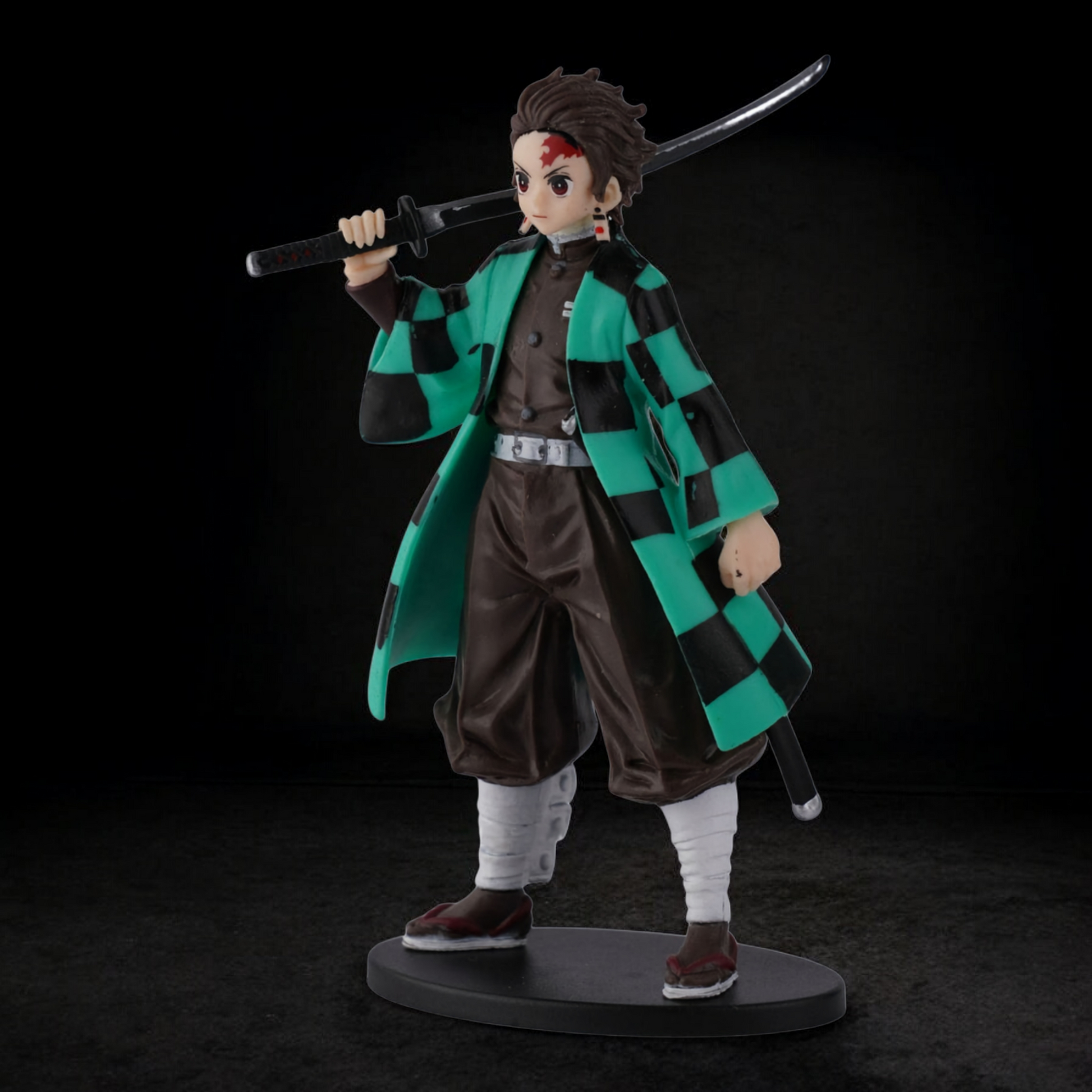 Tanjiro Kamado Figure | Demon Slayer: Kimetsu no Yaiba | Sword Stance Anime Collectible