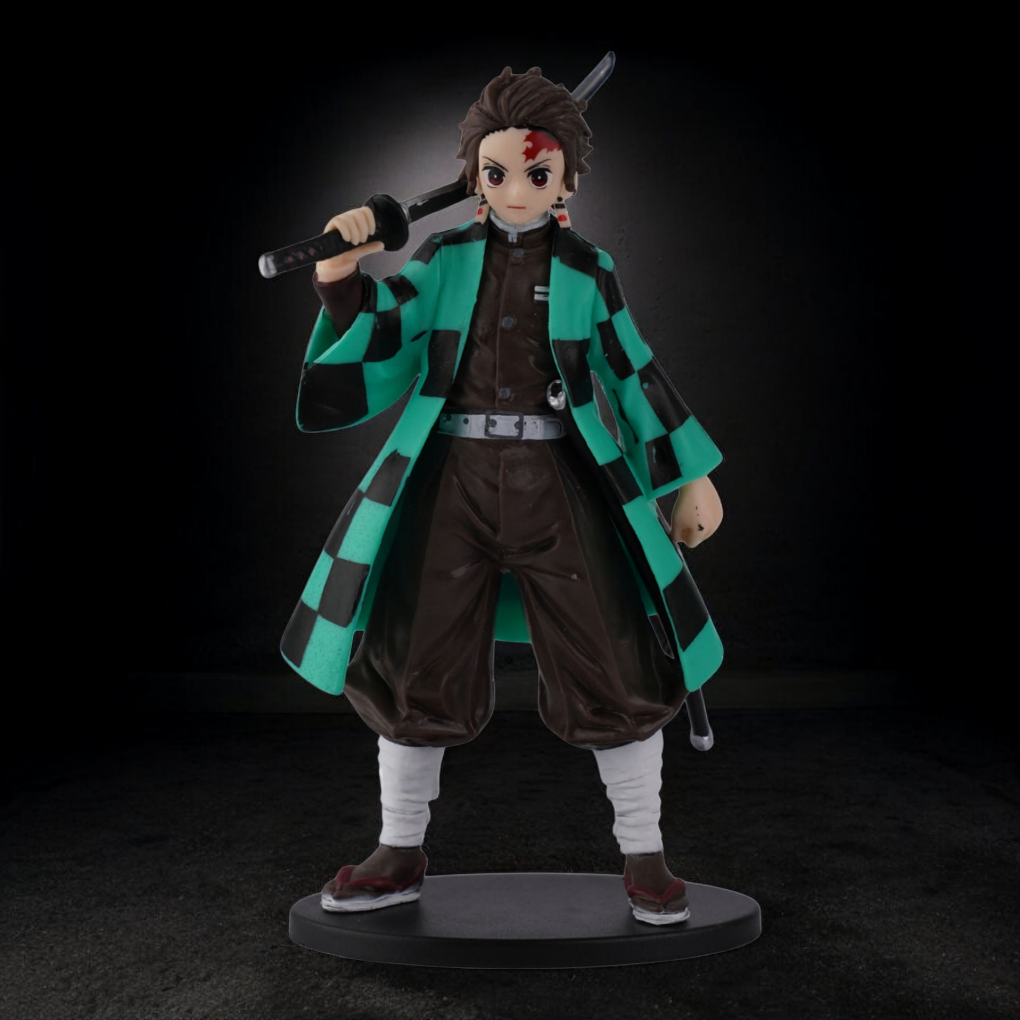 Tanjiro Kamado Figure | Demon Slayer: Kimetsu no Yaiba | Sword Stance Anime Collectible