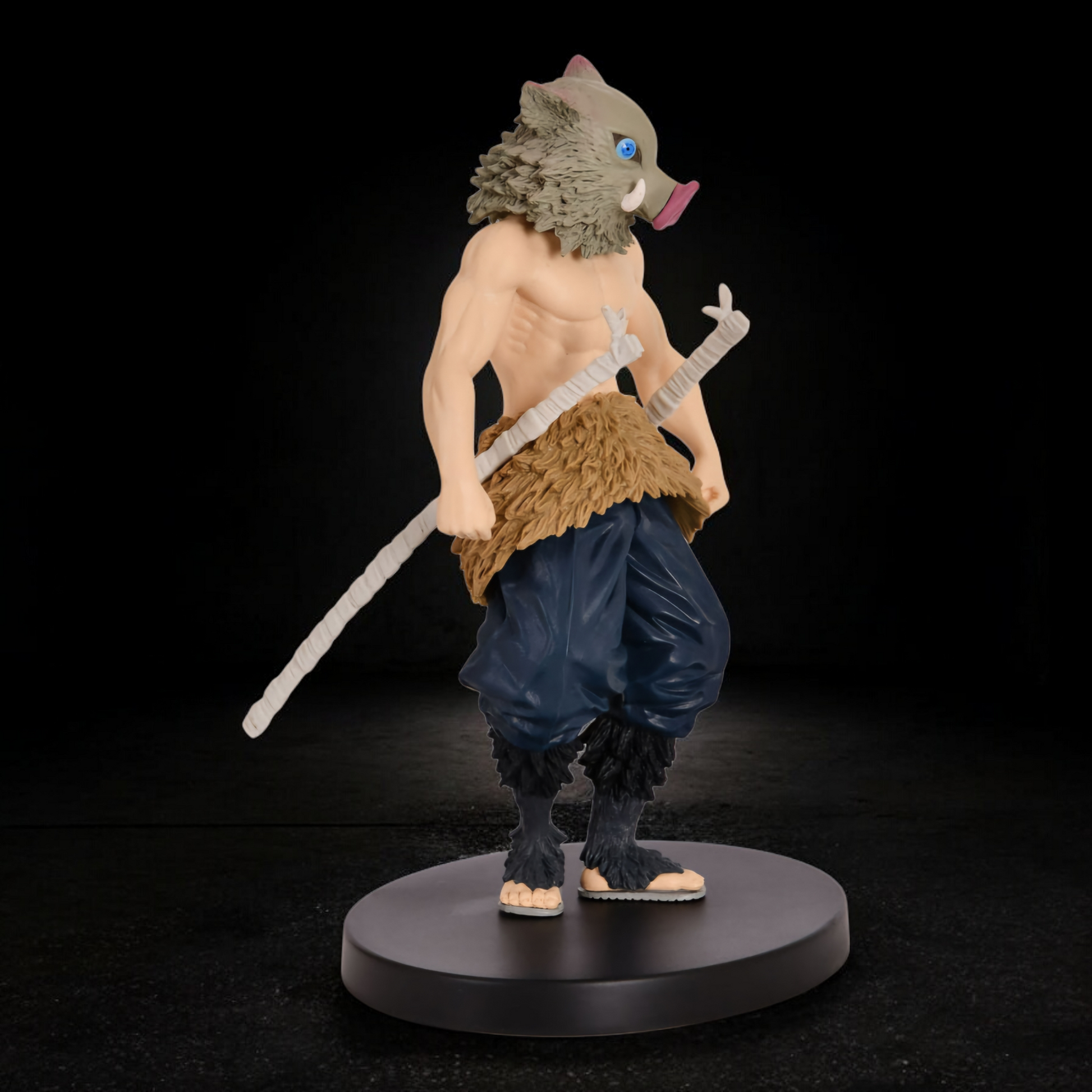 Inosuke Hashibira Figure | Beast Breathing Swordsman | Demon Slayer Anime Collectible