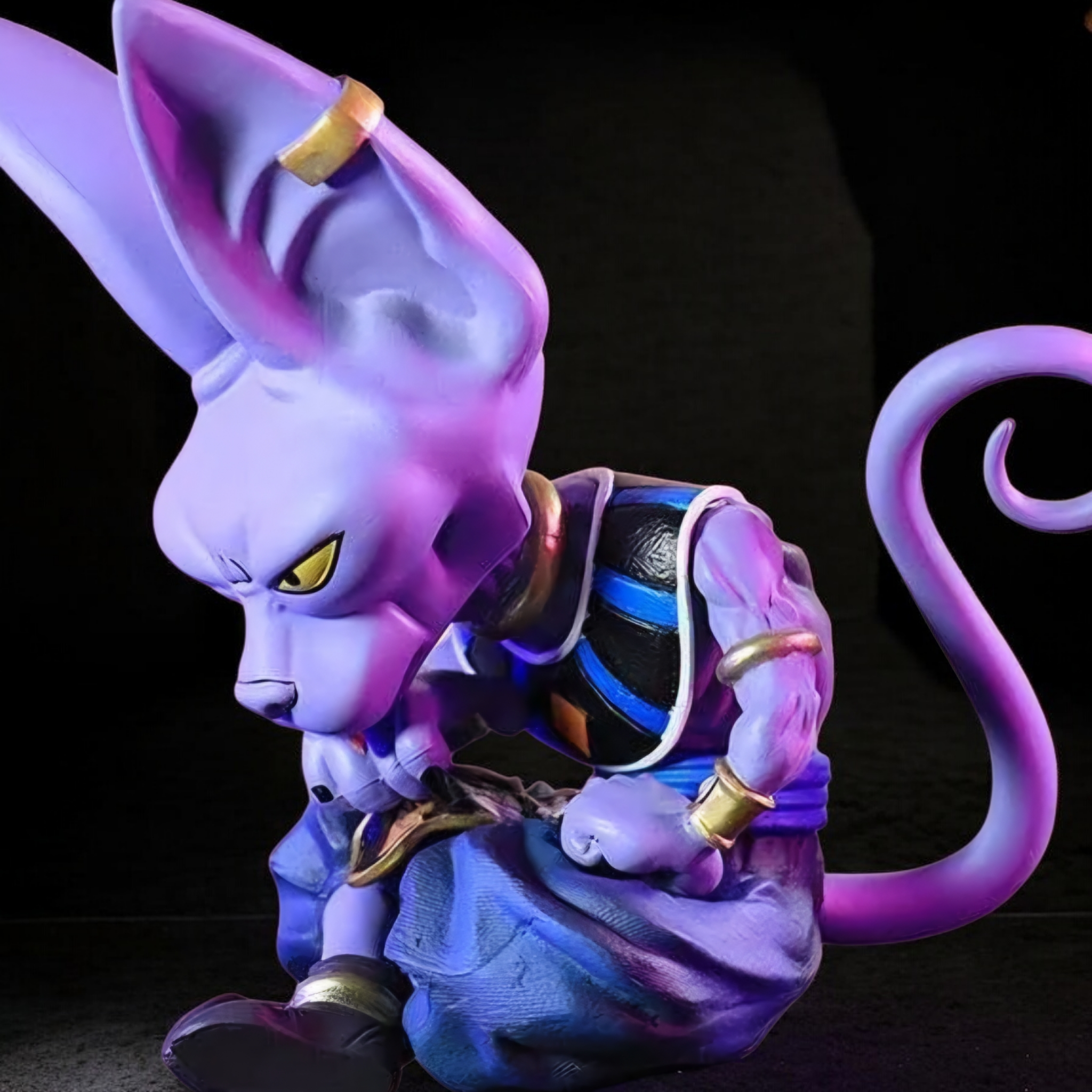 Lord Beerus Figure | Dragon Ball Super | Chibi God of Destruction