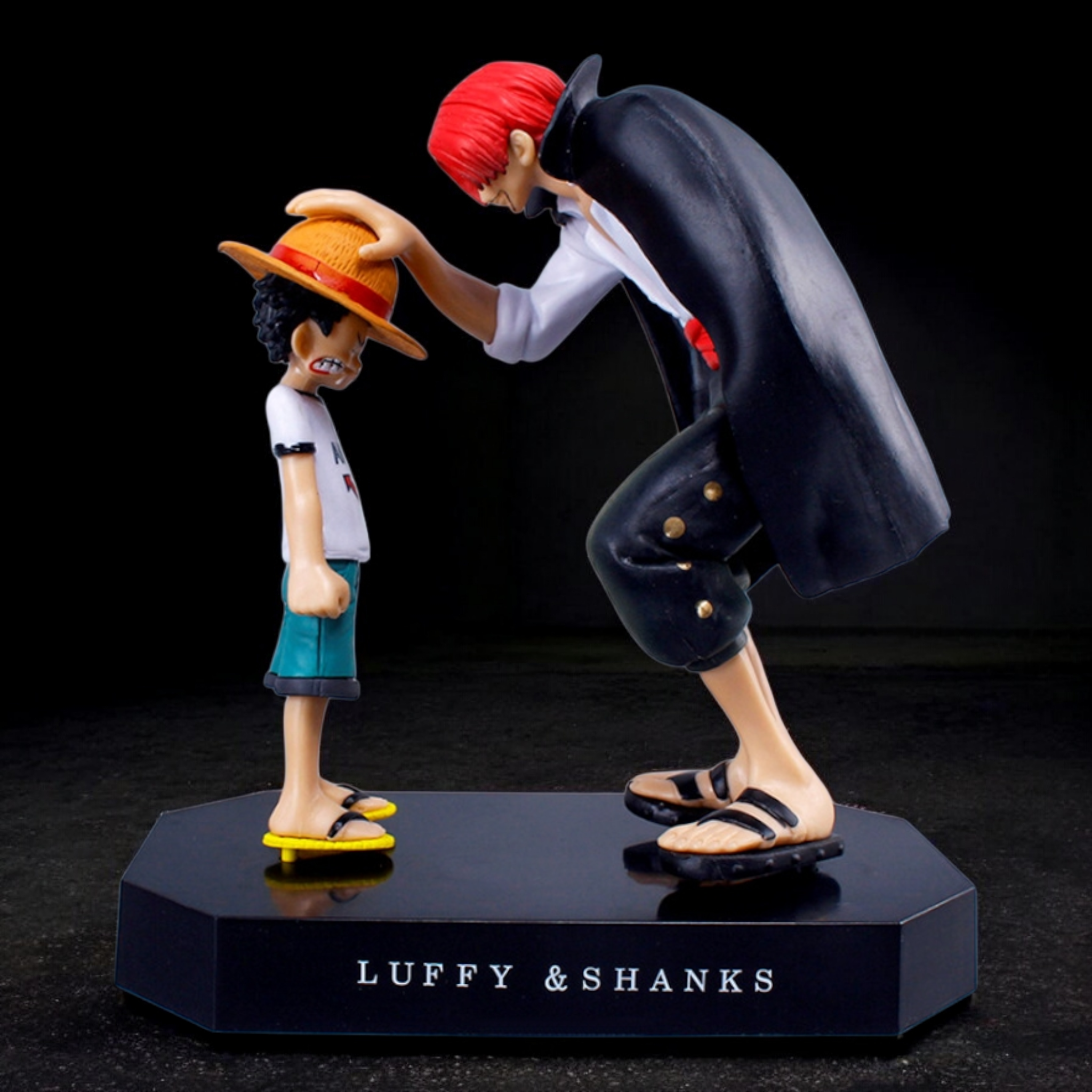 Luffy & Shanks Figure | One Piece | Iconic Straw Hat Promise Scene