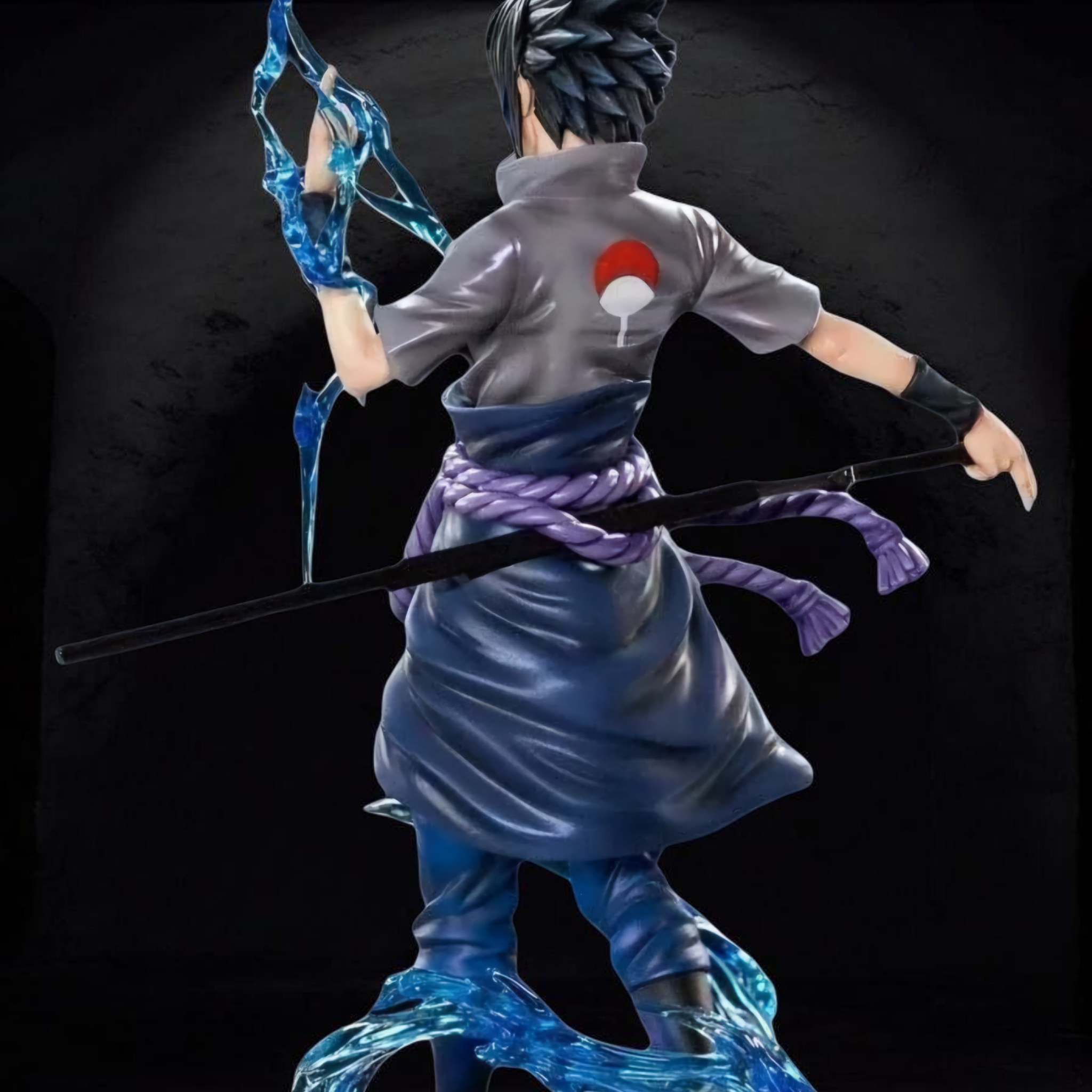 Sasuke Uchiha Lightning Style Premium Figure | Naruto Shippuden Anime Collectible
