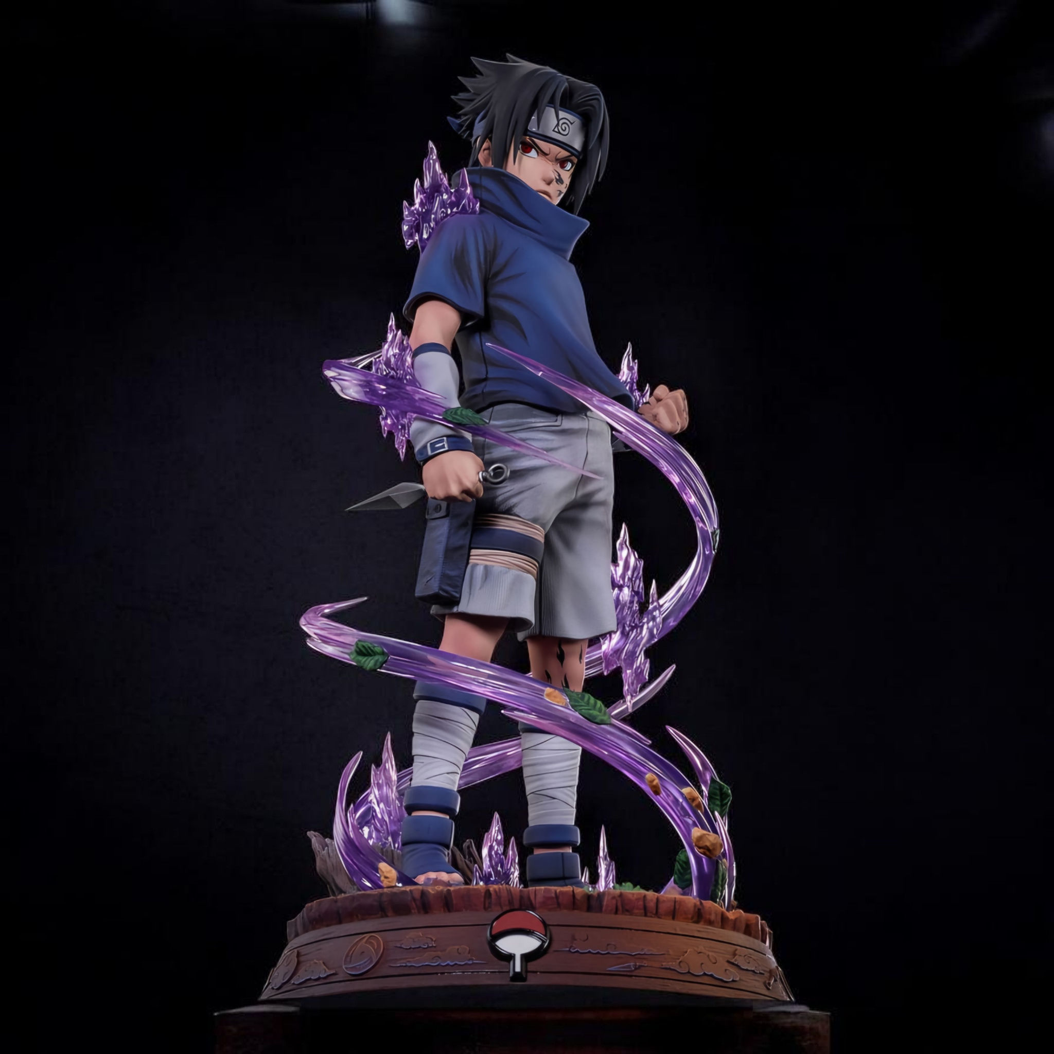 Sasuke Uchiha Curse Mark Awakening Naruto Anime Figure