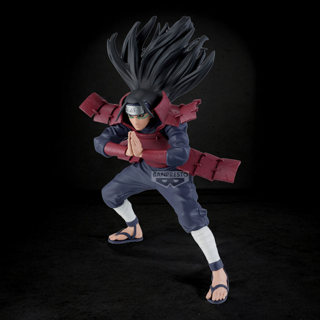 Hashirama Senju Hand Sign Jutsu Pose Action Figure | Naruto Shippuden Banpresto Original Collectible