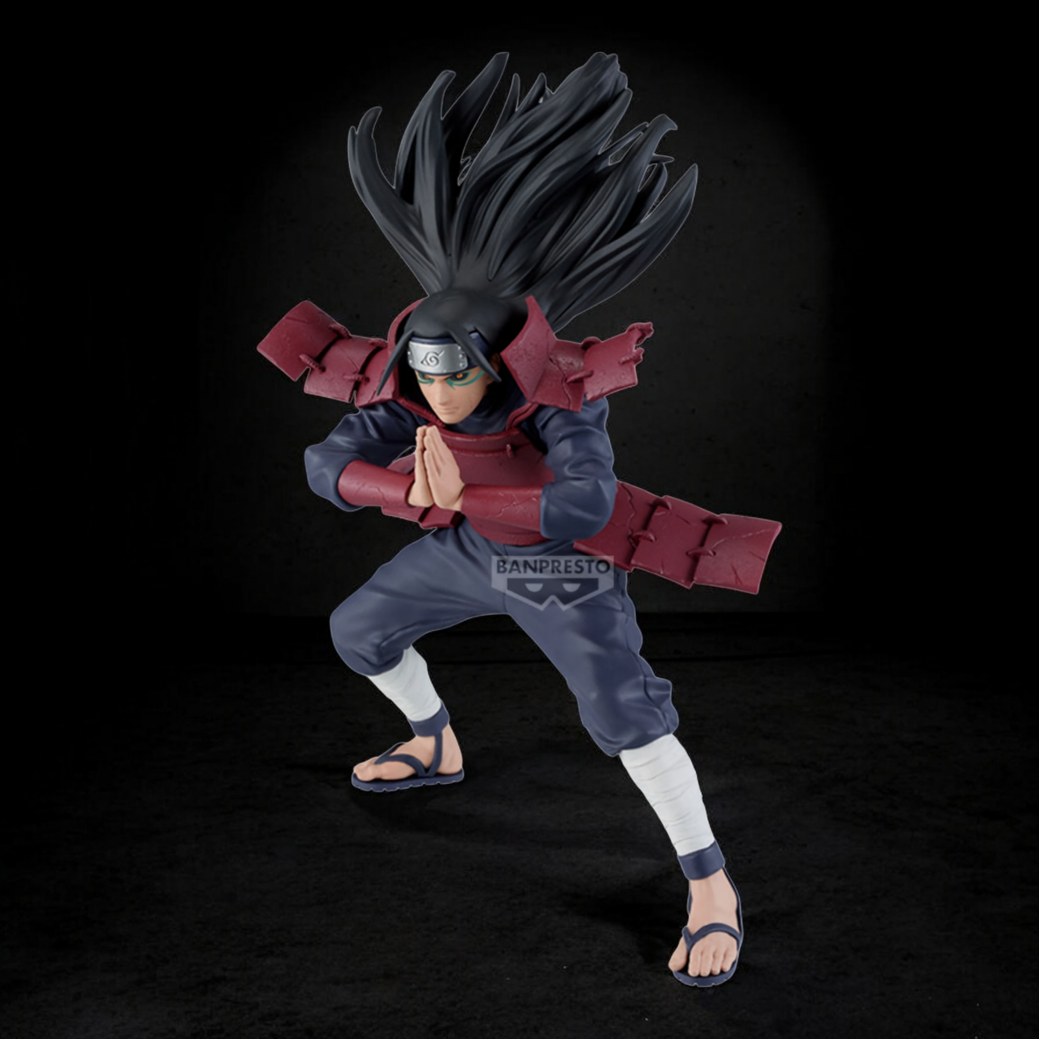 Hashirama Senju Hand Sign Jutsu Pose Action Figure | Naruto Shippuden Banpresto Original Collectible