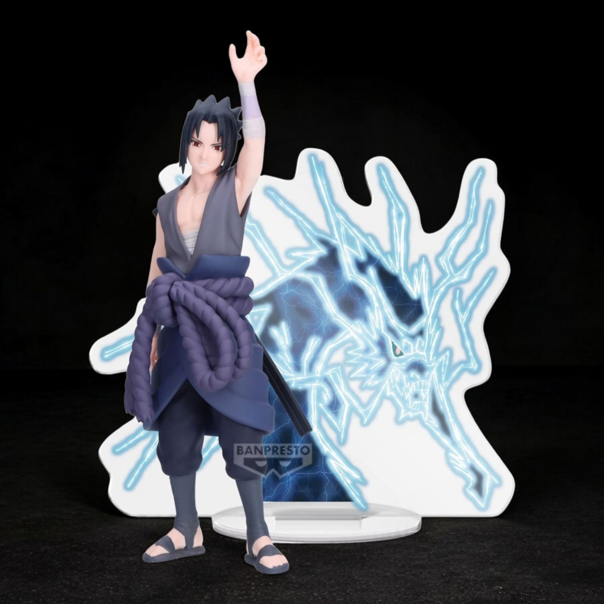 Sasuke Uchiha Panel Spectacle “Lightning From Heaven” Action Figure | Naruto Shippuden Banpresto Original