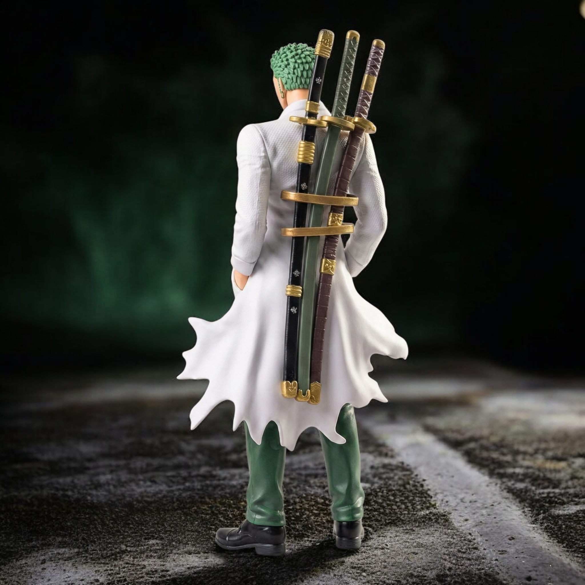 Roronoa Zoro Formal Suit Battle Stance Figure | One Piece Premium Anime Collectible