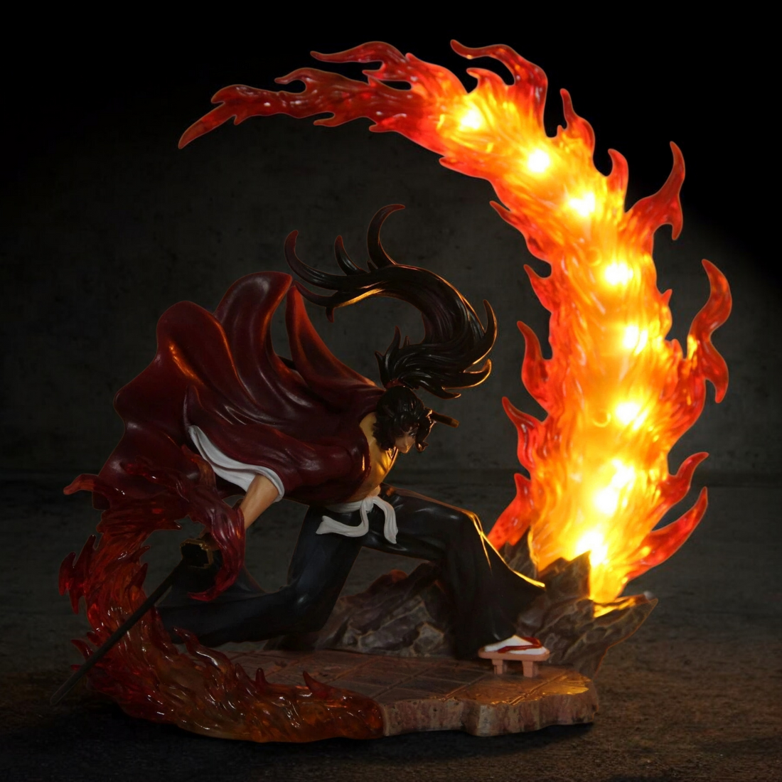 Yoriichi Tsugikuni Sun Breathing Flame Arc Statue | Demon Slayer Premium Anime Collectible