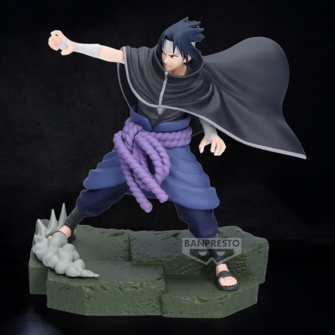 Sasuke Uchiha Combination Battle Figure | Naruto Shippuden Banpresto Collectible