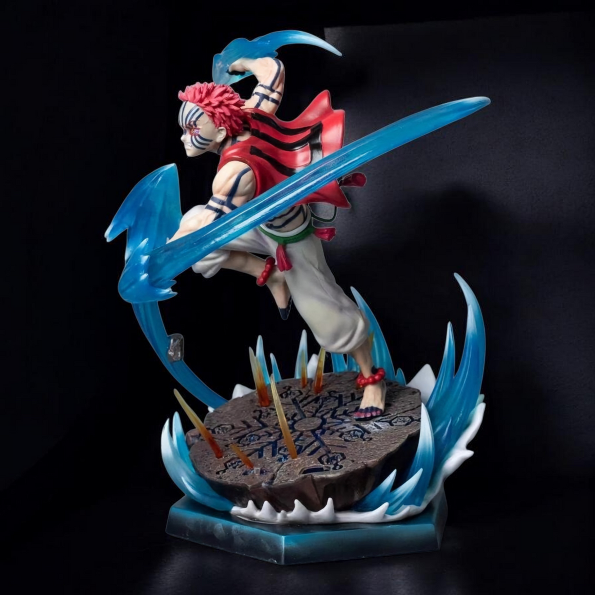 Akaze Figure Akaza LED Battle Demon Figure | Cursedcollectibles