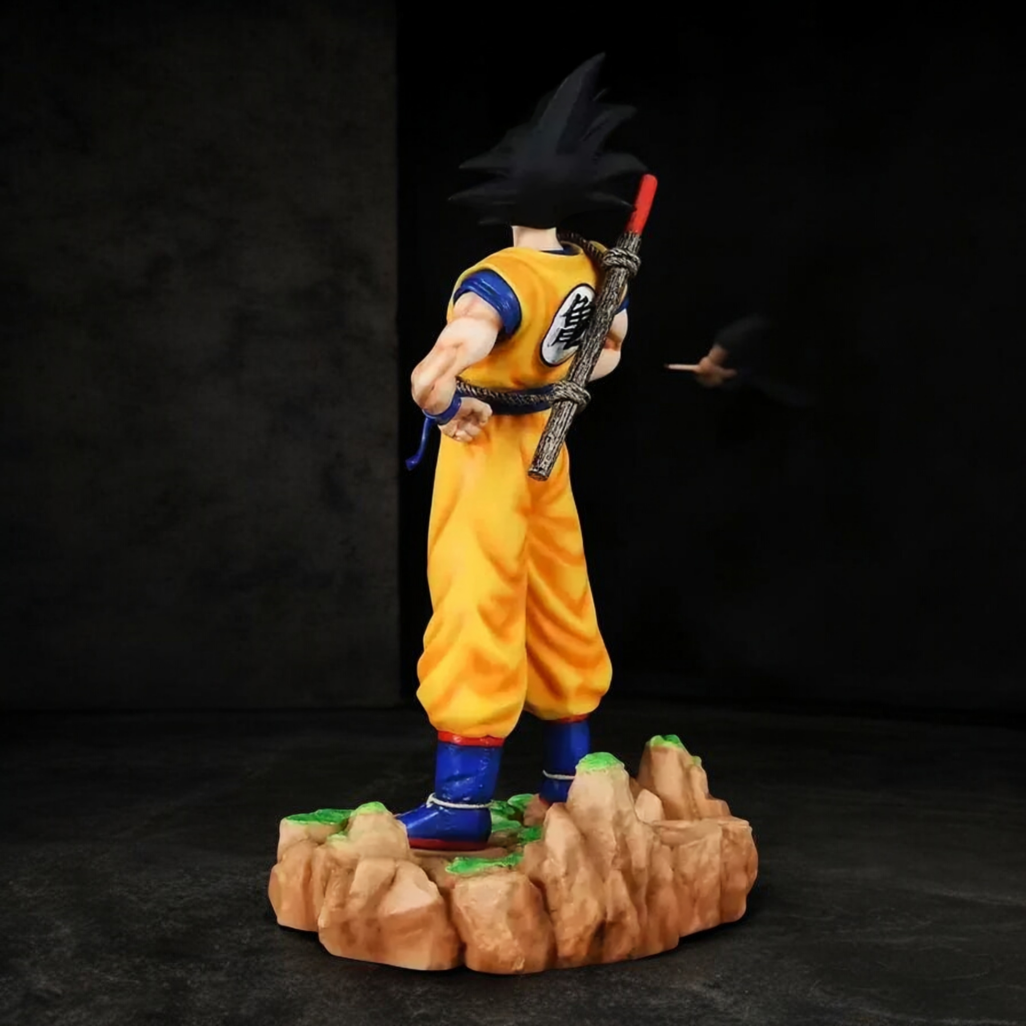 Son Goku Action Figure | Dragon Ball Z Anime Collectible Statue with Premium Display Base