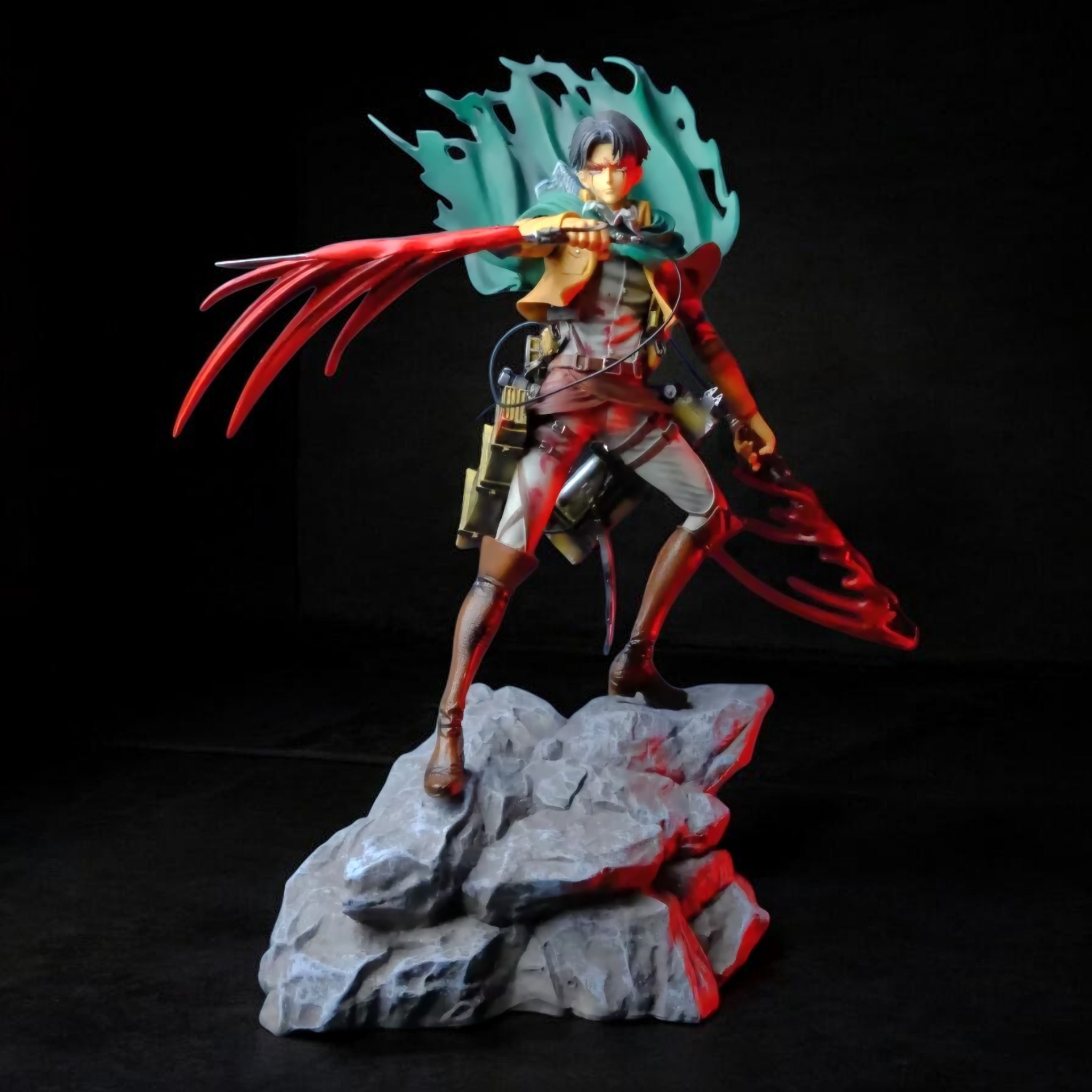 Levi Ackerman Battle Mode Premium Figure | Attack on Titan Anime Collectible