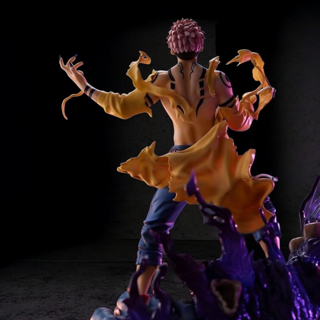 Ryomen Sukuna Unchained Curse Form Action Figure | Jujutsu Kaisen Premium Display Collectible