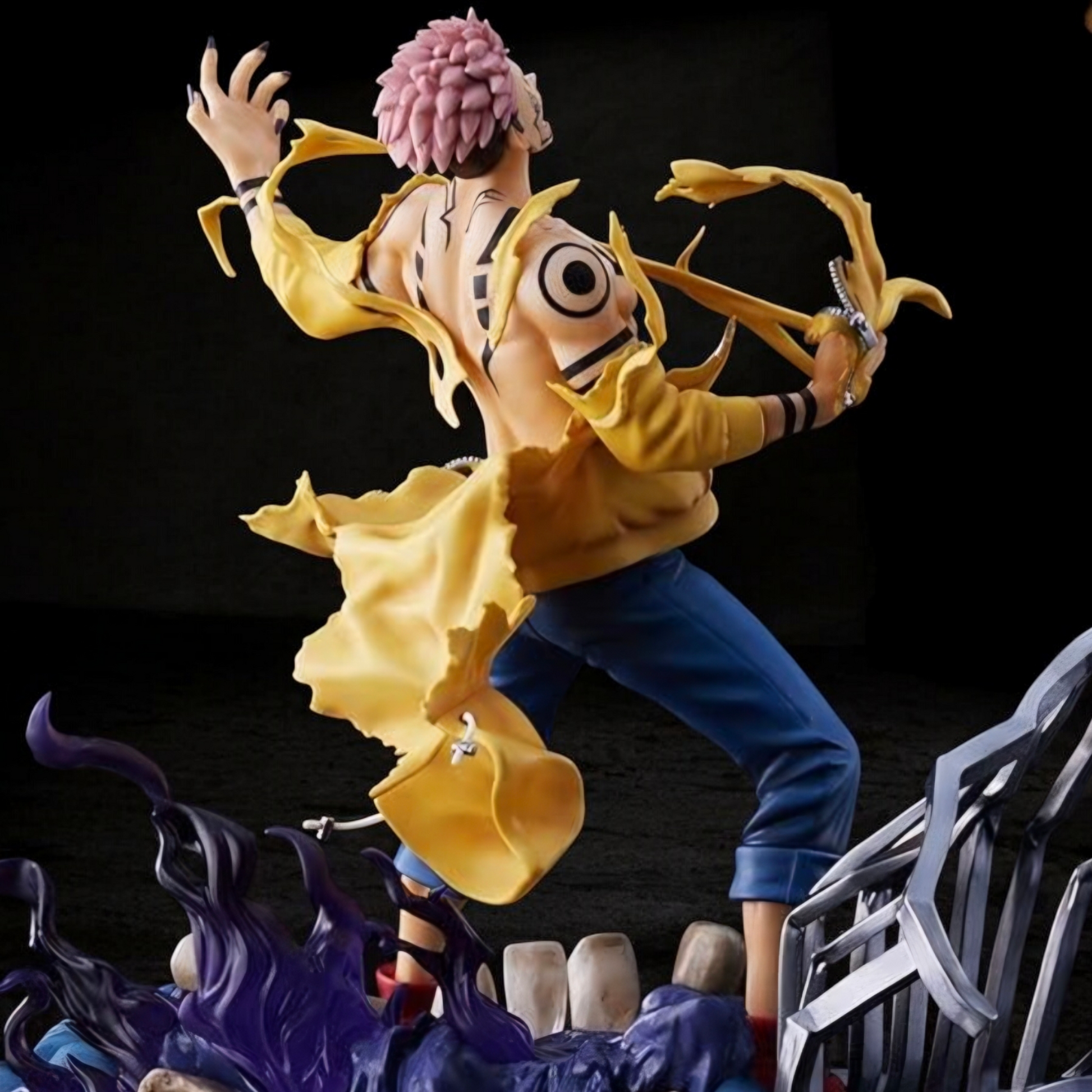 Ryomen Sukuna Unchained Curse Form Action Figure | Jujutsu Kaisen Premium Display Collectible