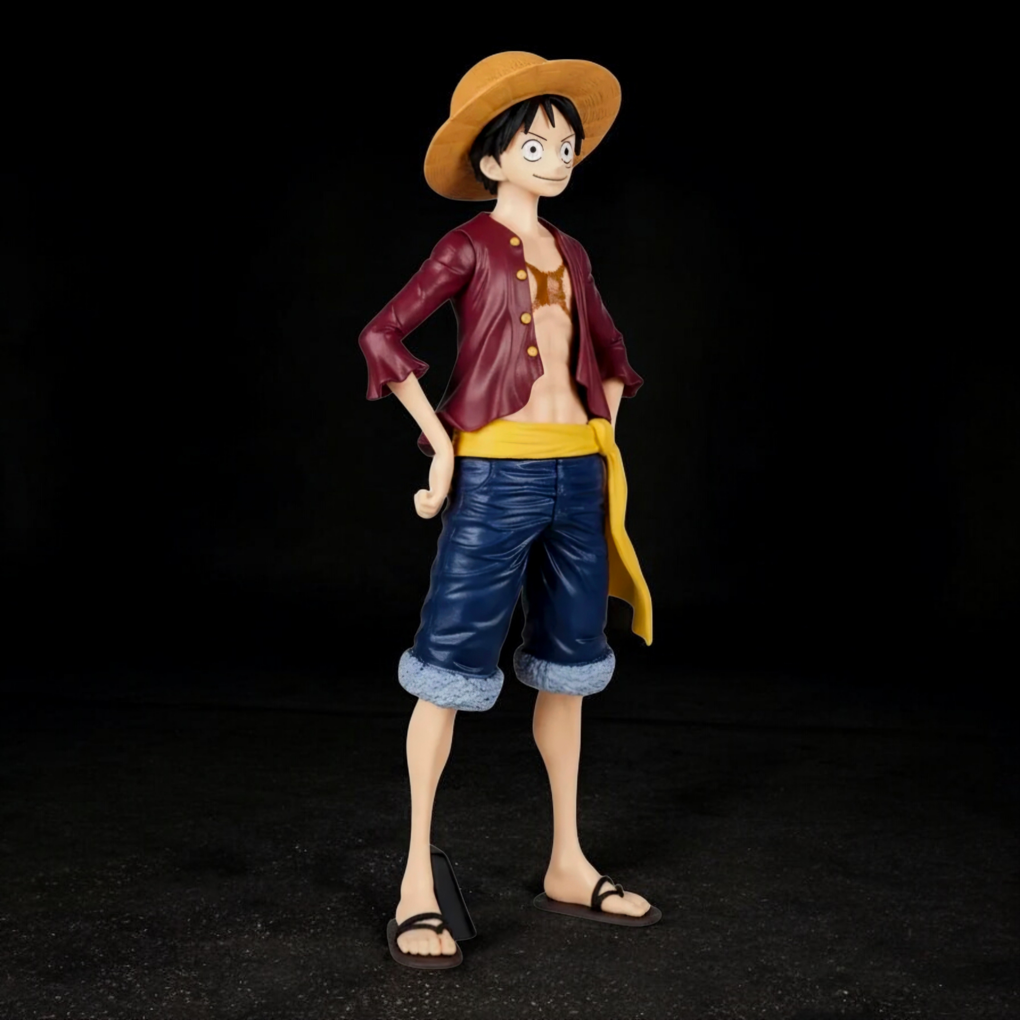 Monkey D. Luffy Action Figure | One Piece | Straw Hat Pirate Classic Pose