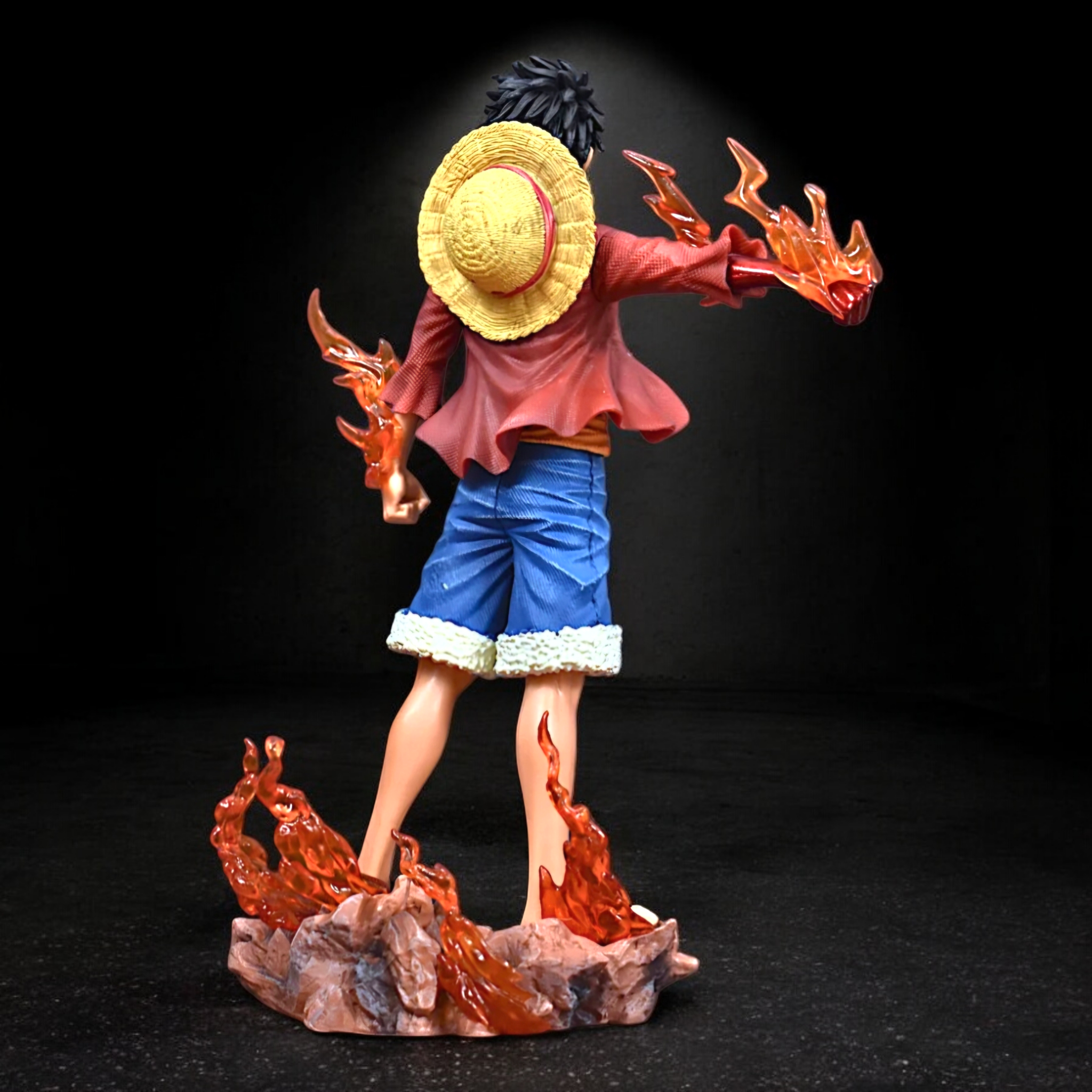 Monkey D. Luffy Fire Fist Figure | One Piece | Exchangeable Face Version