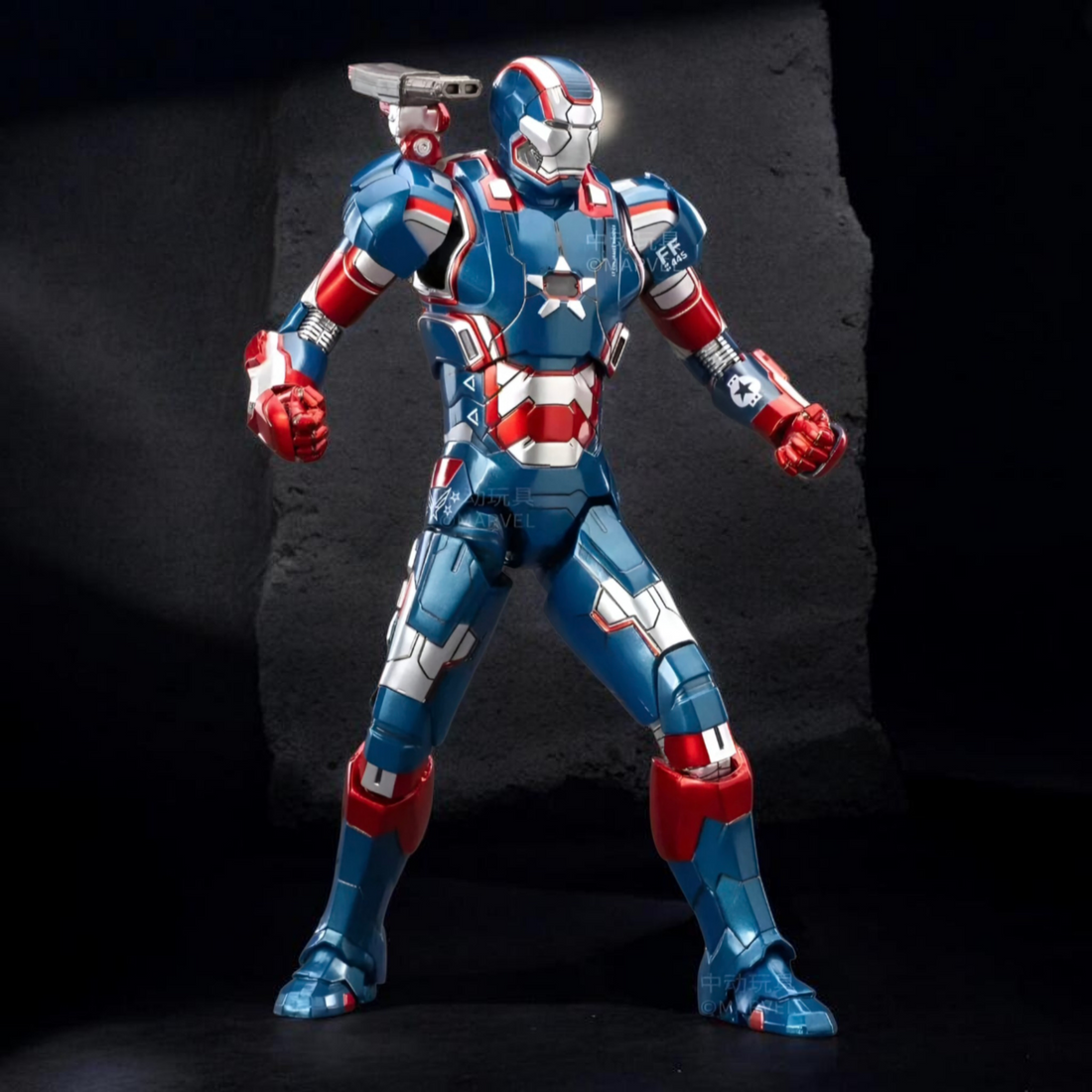 Iron Patriot ZD Toys Action Figure | Marvel Studios Collectible