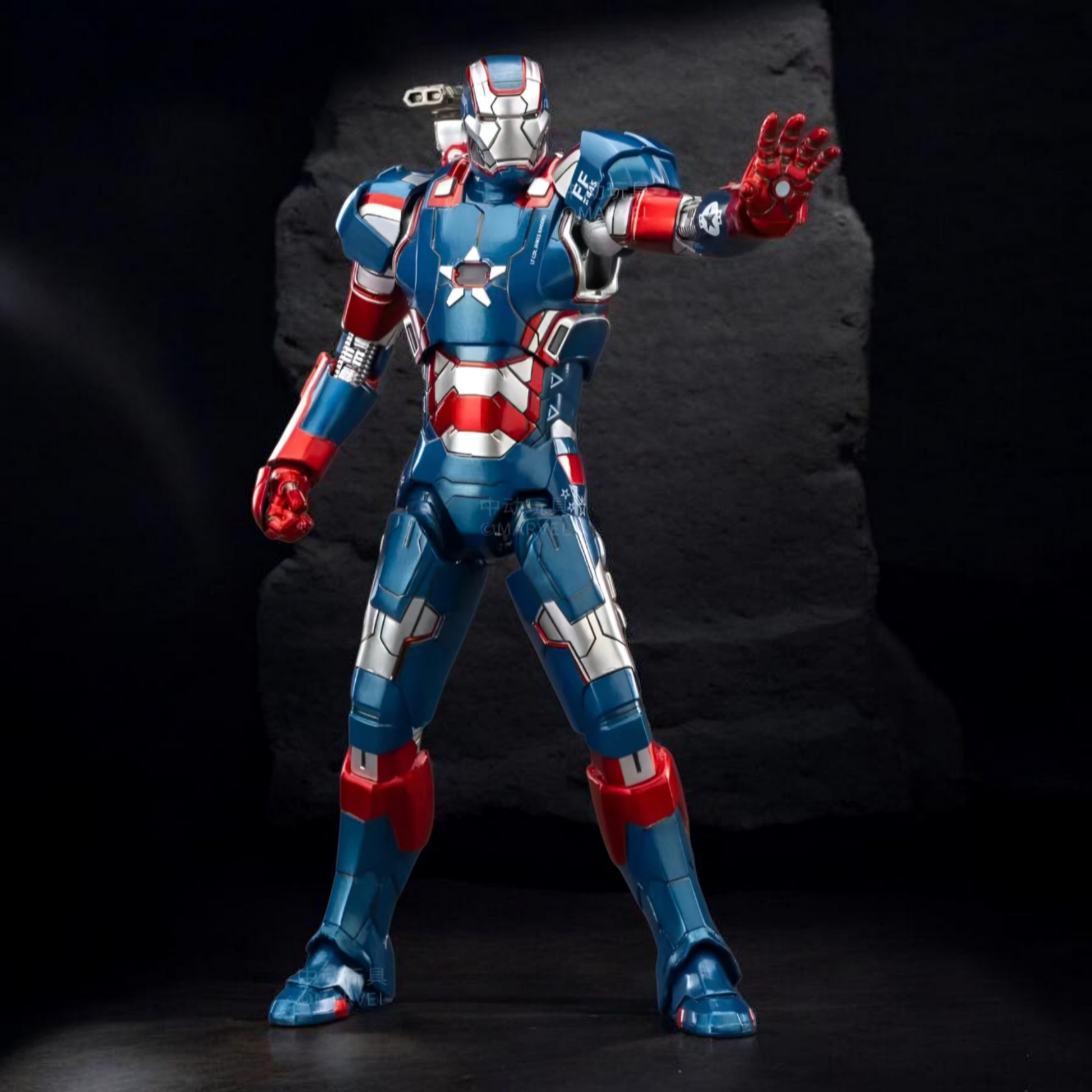 Iron Patriot ZD Toys Action Figure | Marvel Studios Collectible