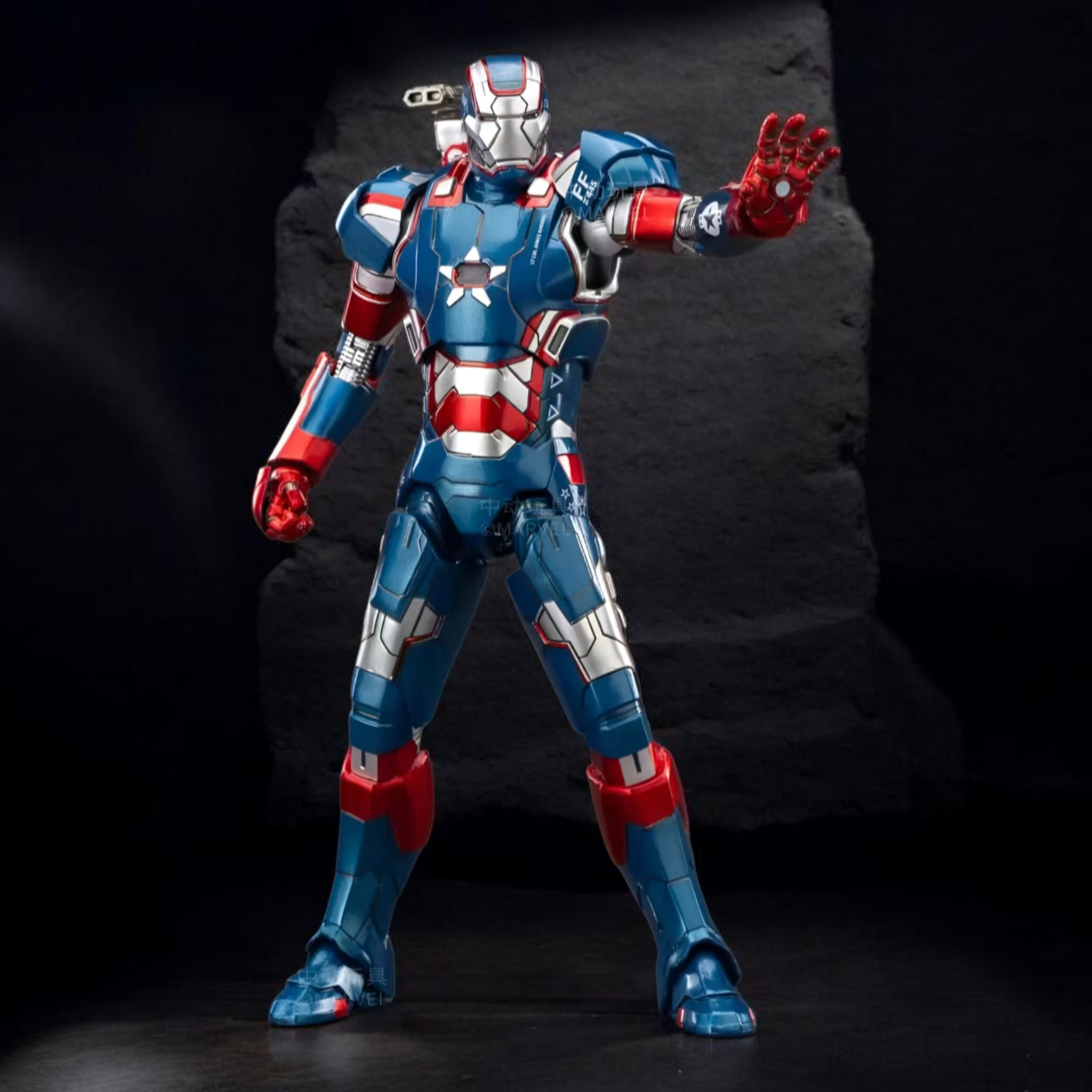 Iron Patriot ZD Toys Action Figure | Marvel Studios Collectible