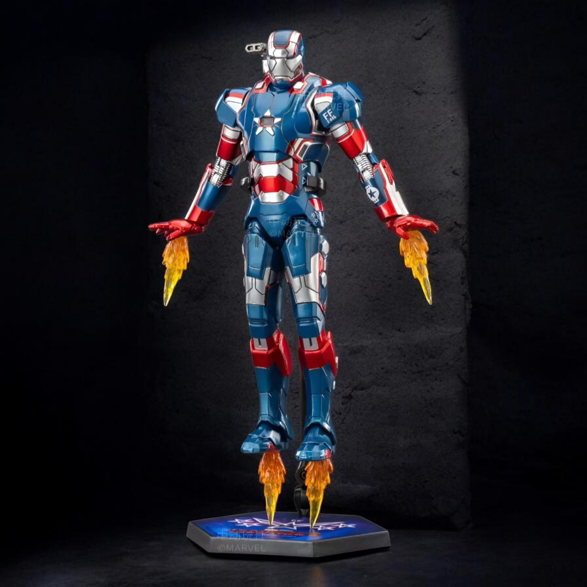 Iron Patriot ZD Toys Action Figure | Marvel Studios Collectible