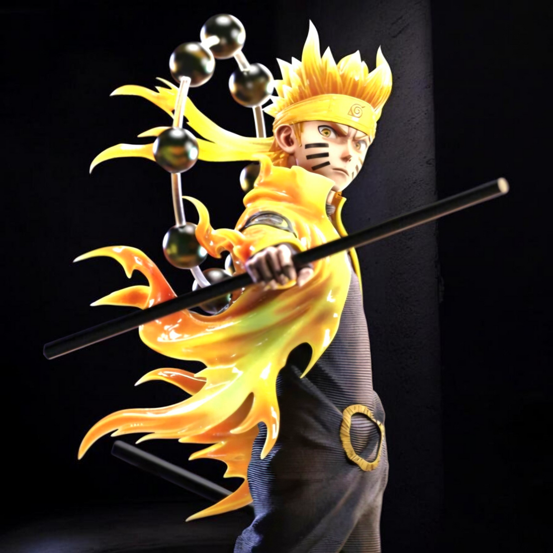 Naruto Uzumaki Six Paths Sage Mode Figure | Ultimate Shinobi Battle Edition