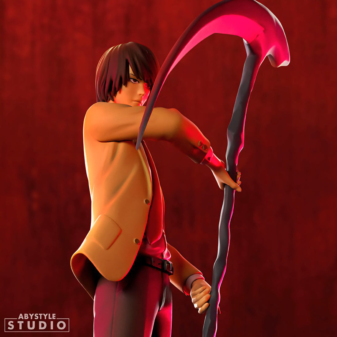 Light Yagami Death God Scythe Pose Action Figure | Death Note ABYstyle Studio Original Collectible