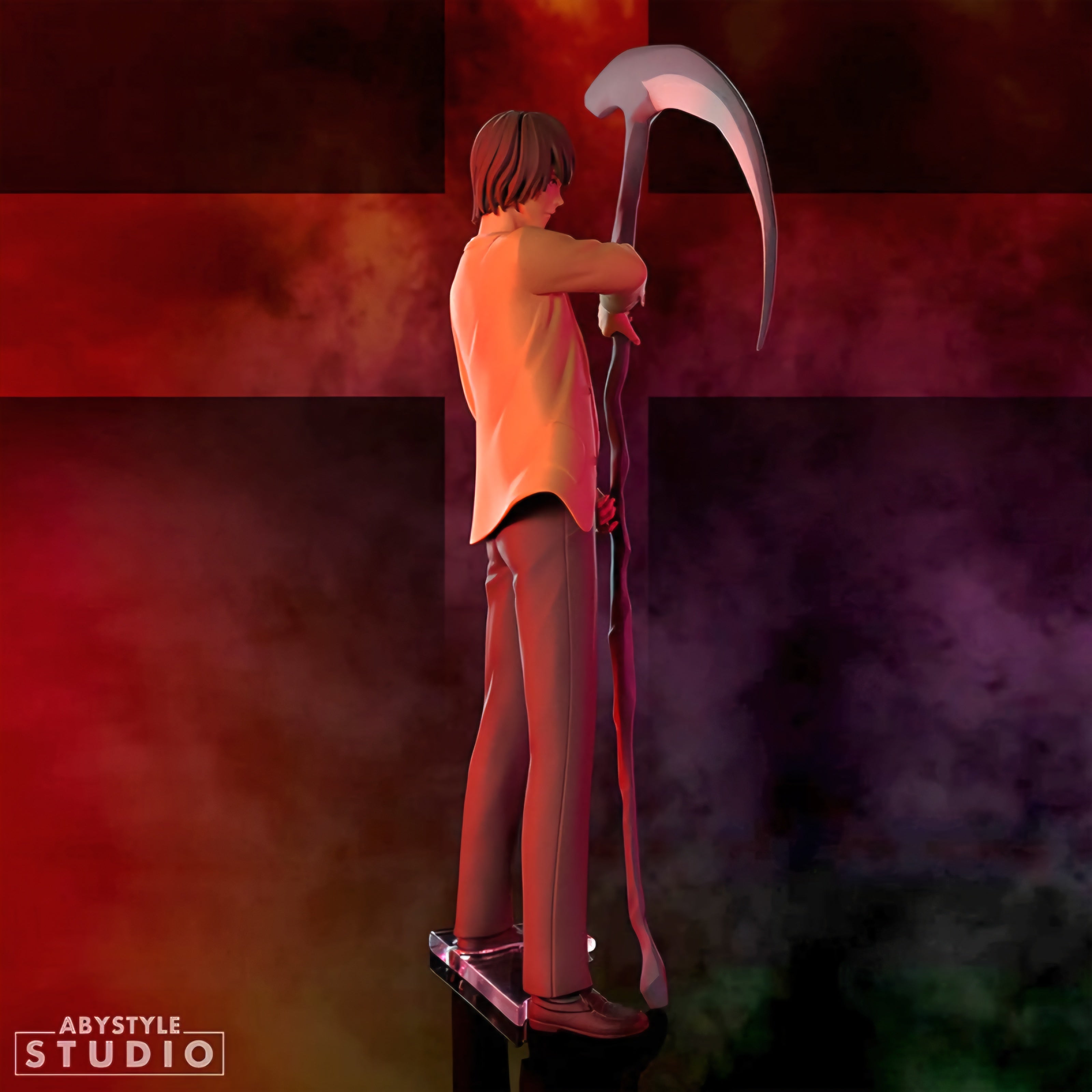 Light Yagami Death God Scythe Pose Action Figure | Death Note ABYstyle Studio Original Collectible