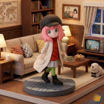Anya Forger Casual Outfit Statue | Spy×Family Premium Anime Collectible