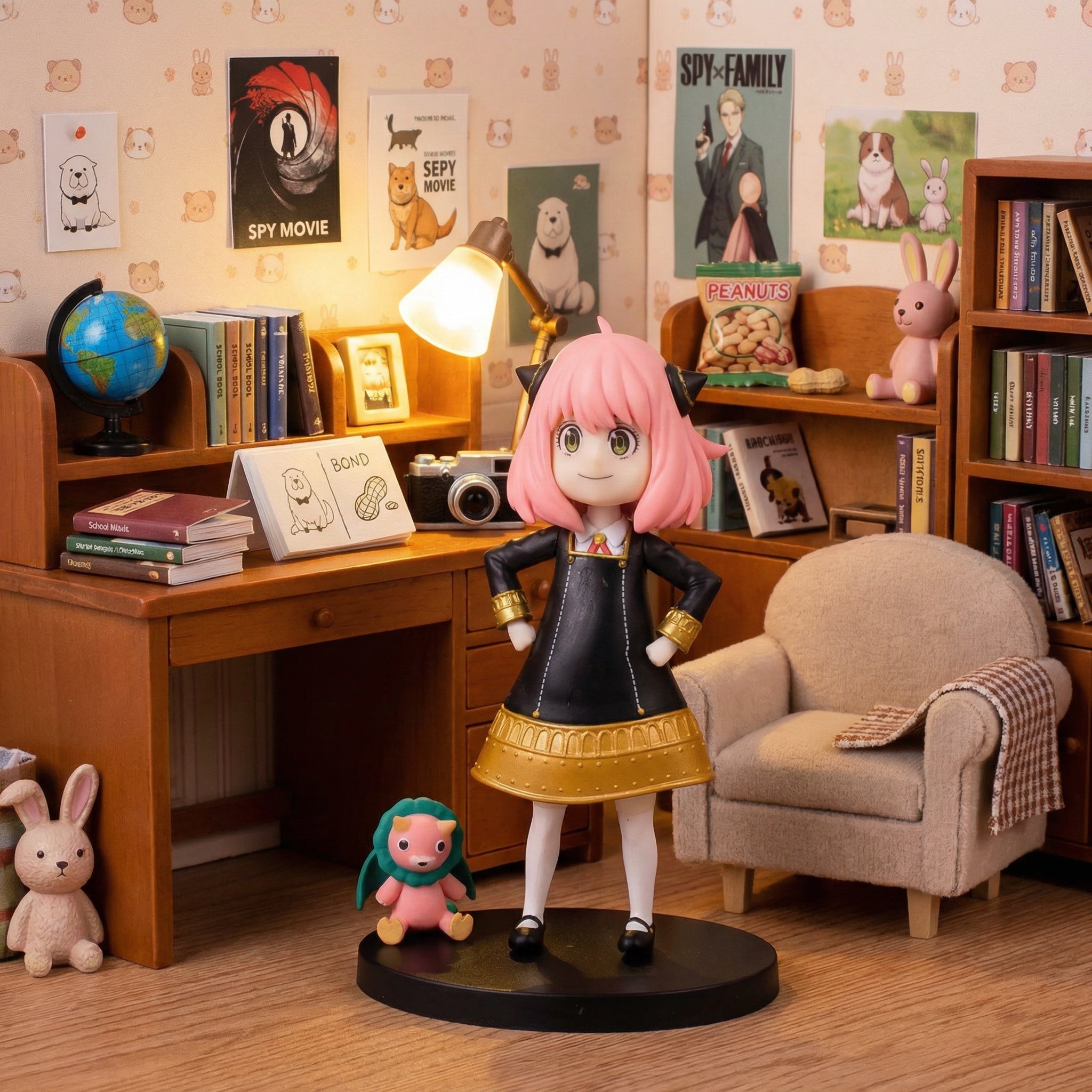 Anya Forger School Uniform Deluxe Statue | Spy×Family Premium Anime Collectible