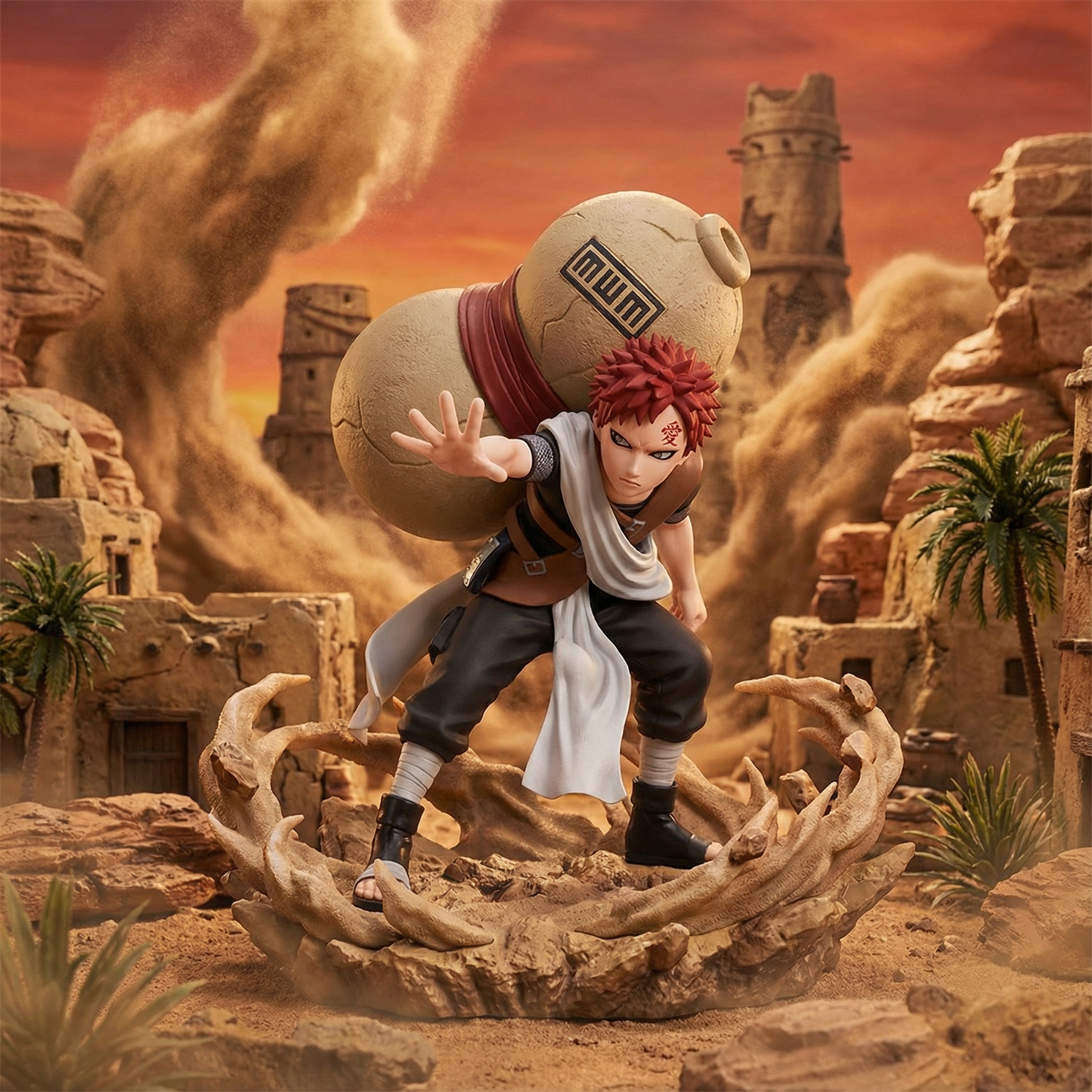 Gaara Vibration Stars Action Figure | Naruto Shippuden Banpresto Original