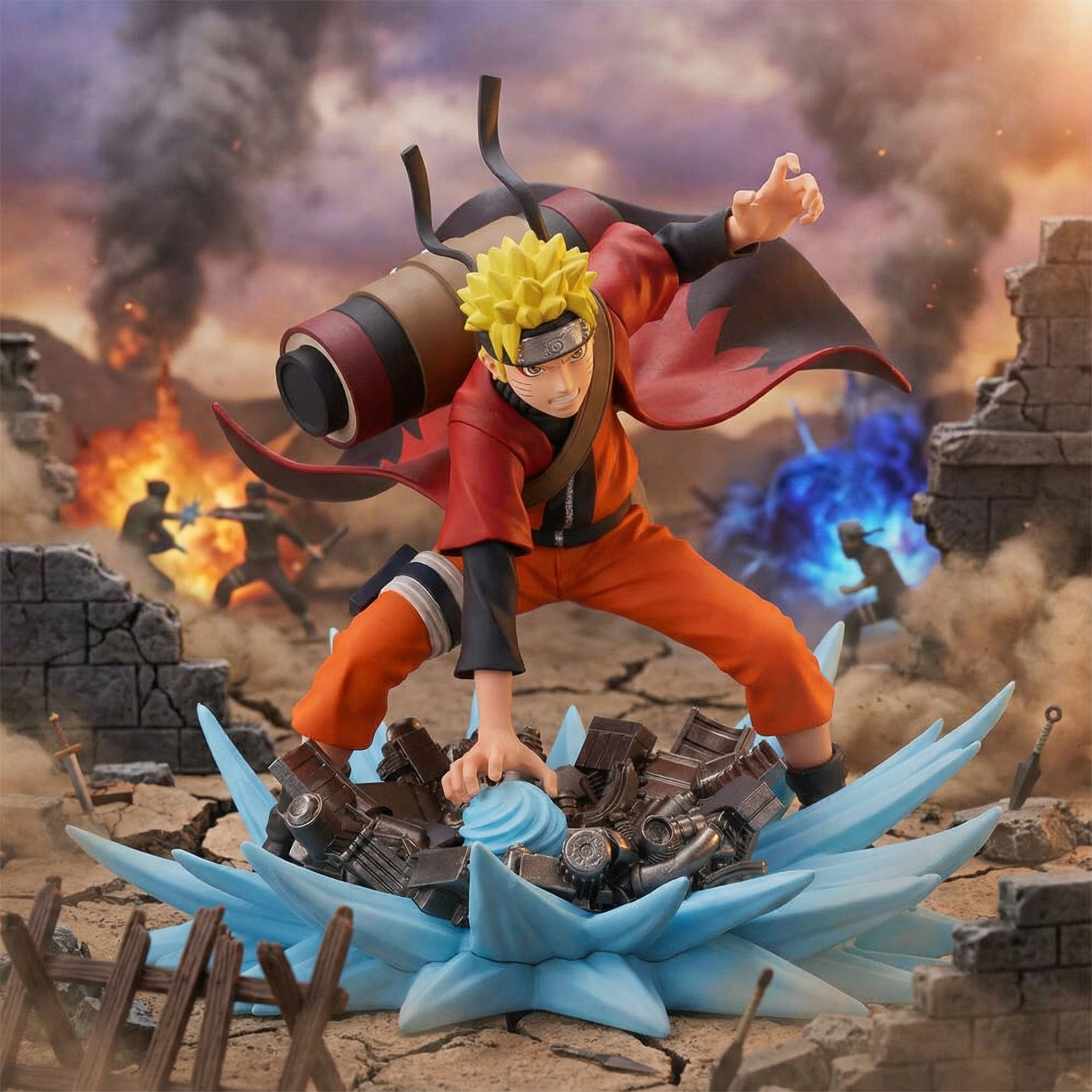 Naruto Uzumaki Memorable Saga Special Action Figure | Naruto Shippuden Banpresto Original
