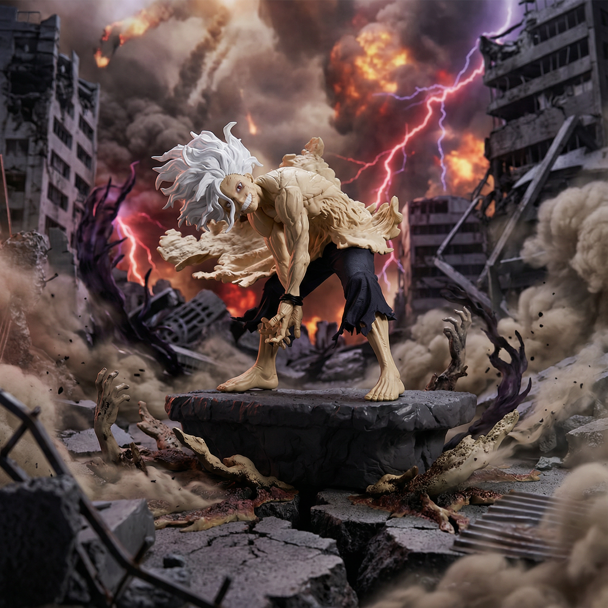 Tomura Shigaraki Action Figure | My Hero Academia Final Season | Banpresto Combination Battle