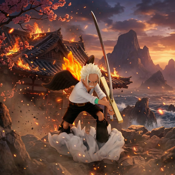 Dracule Mihawk “Hawk Eyes” Action Figure | One Piece Senkozekkei-S | Banpresto