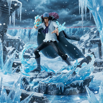 Kuzan (Aokiji) Action Figure | One Piece Battle Record Collection | Banpresto