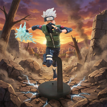 Kakashi Hatake Figure | Naruto Shippuden | Chidori Action Pose