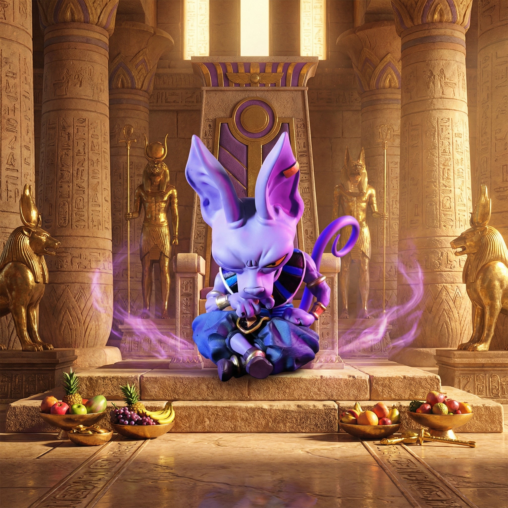 Lord Beerus Figure | Dragon Ball Super | Chibi God of Destruction