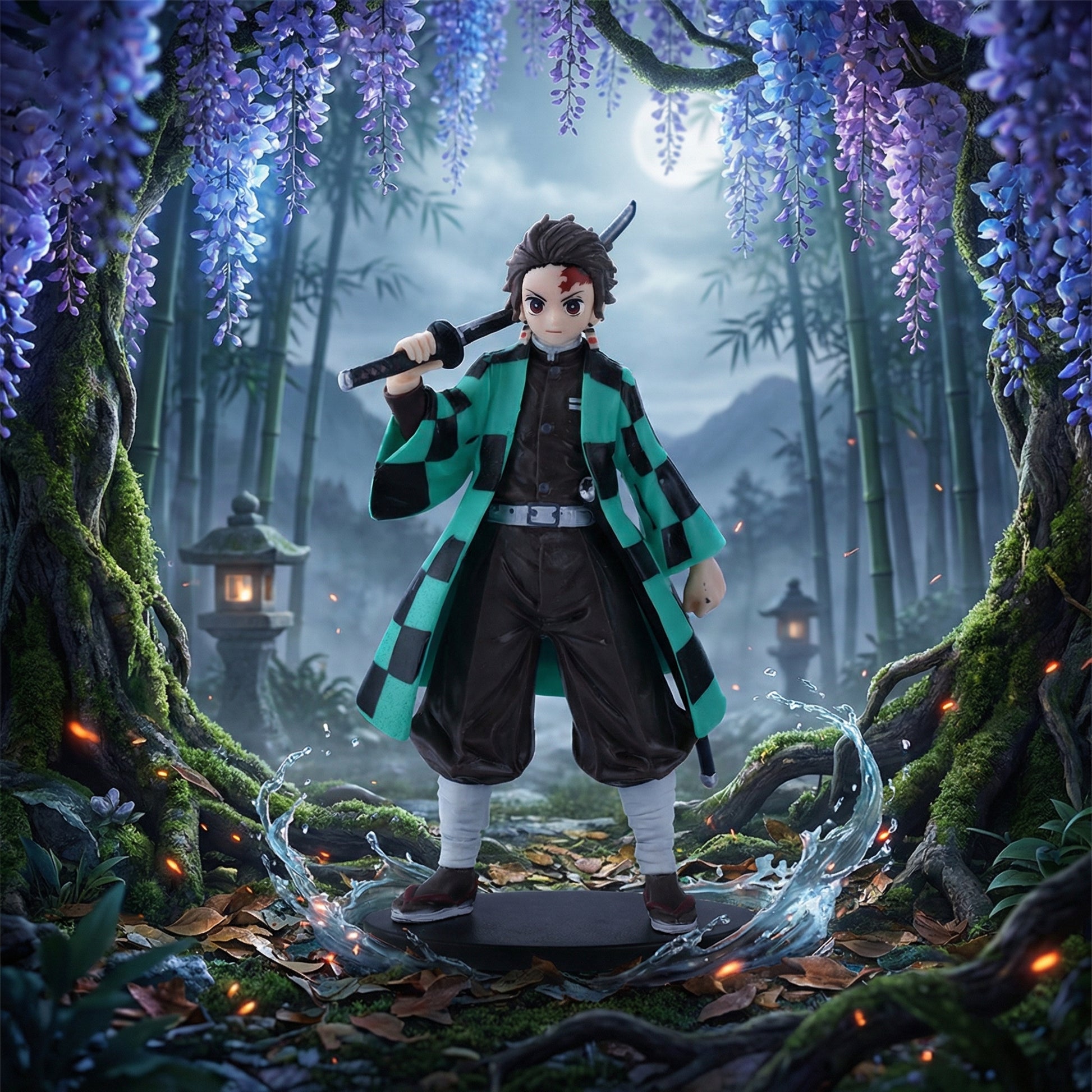 Tanjiro Kamado Figure | Demon Slayer: Kimetsu no Yaiba | Sword Stance Anime Collectible