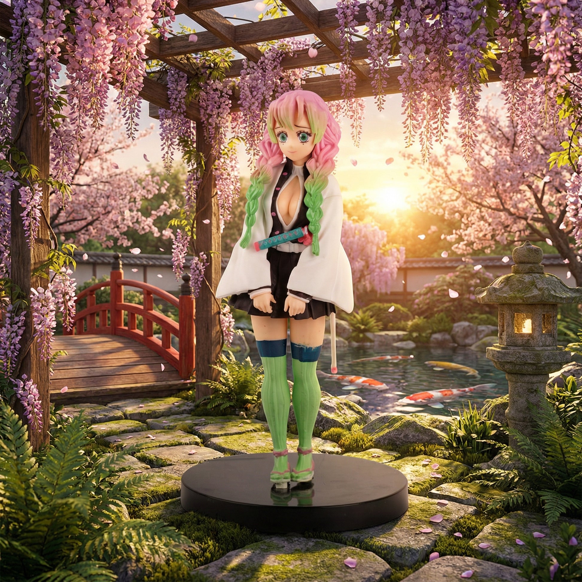 Mitsuri Kanroji Figure | Love Hashira | Demon Slayer: Kimetsu no Yaiba Anime Collectible